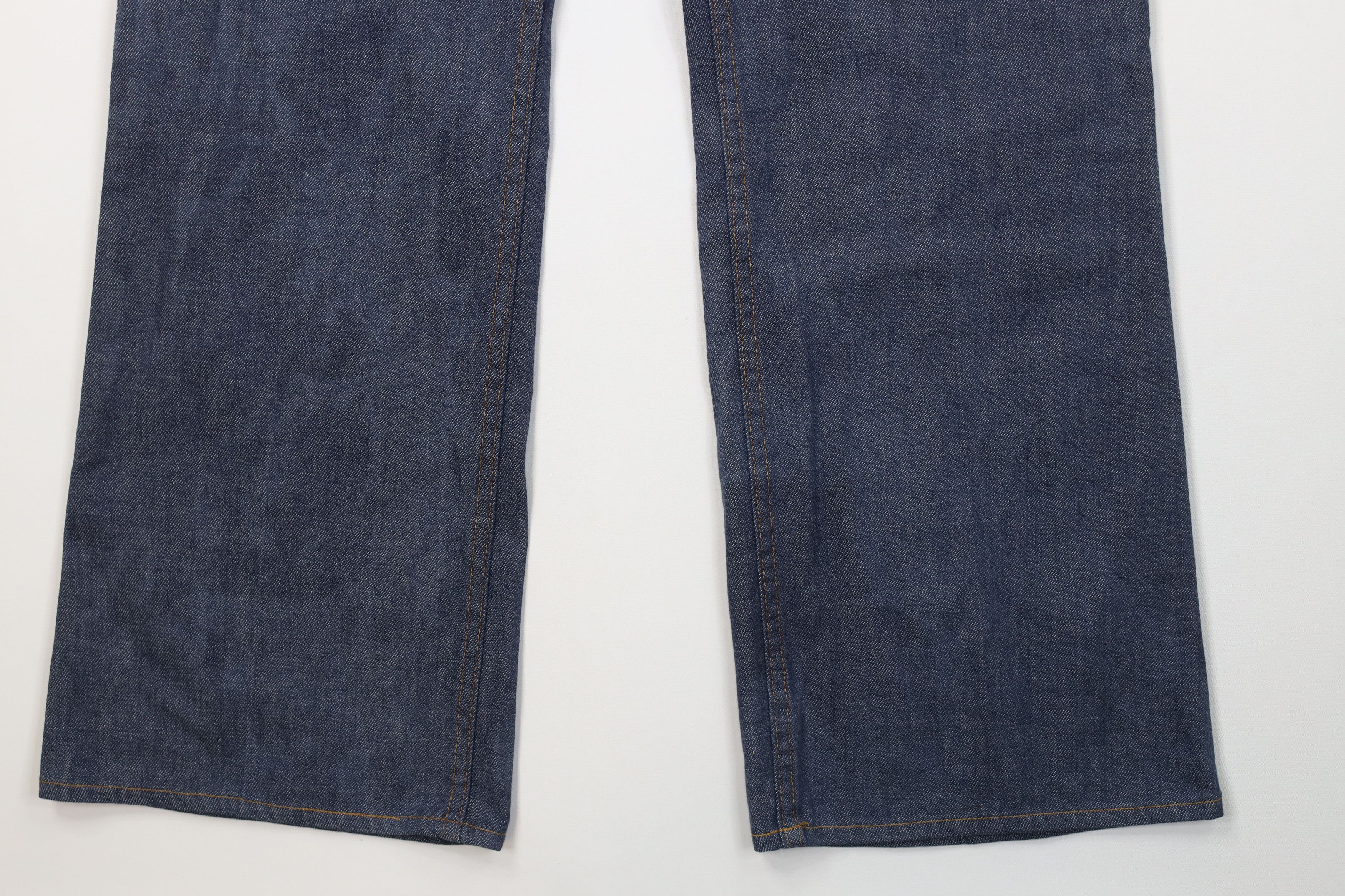 Levi's Vintage 70s Levis Orange Tab Big E Bell Bottoms Jeans USA Size US 38 / EU 54 - 5 Thumbnail