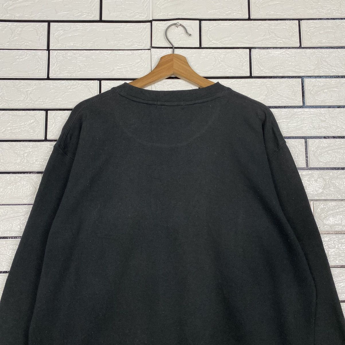 Japanese Brand 📌Vintage Sweatshirt Bay-Leaf Overprint Punk Design Size US L / EU 52-54 / 3 - 10 Thumbnail