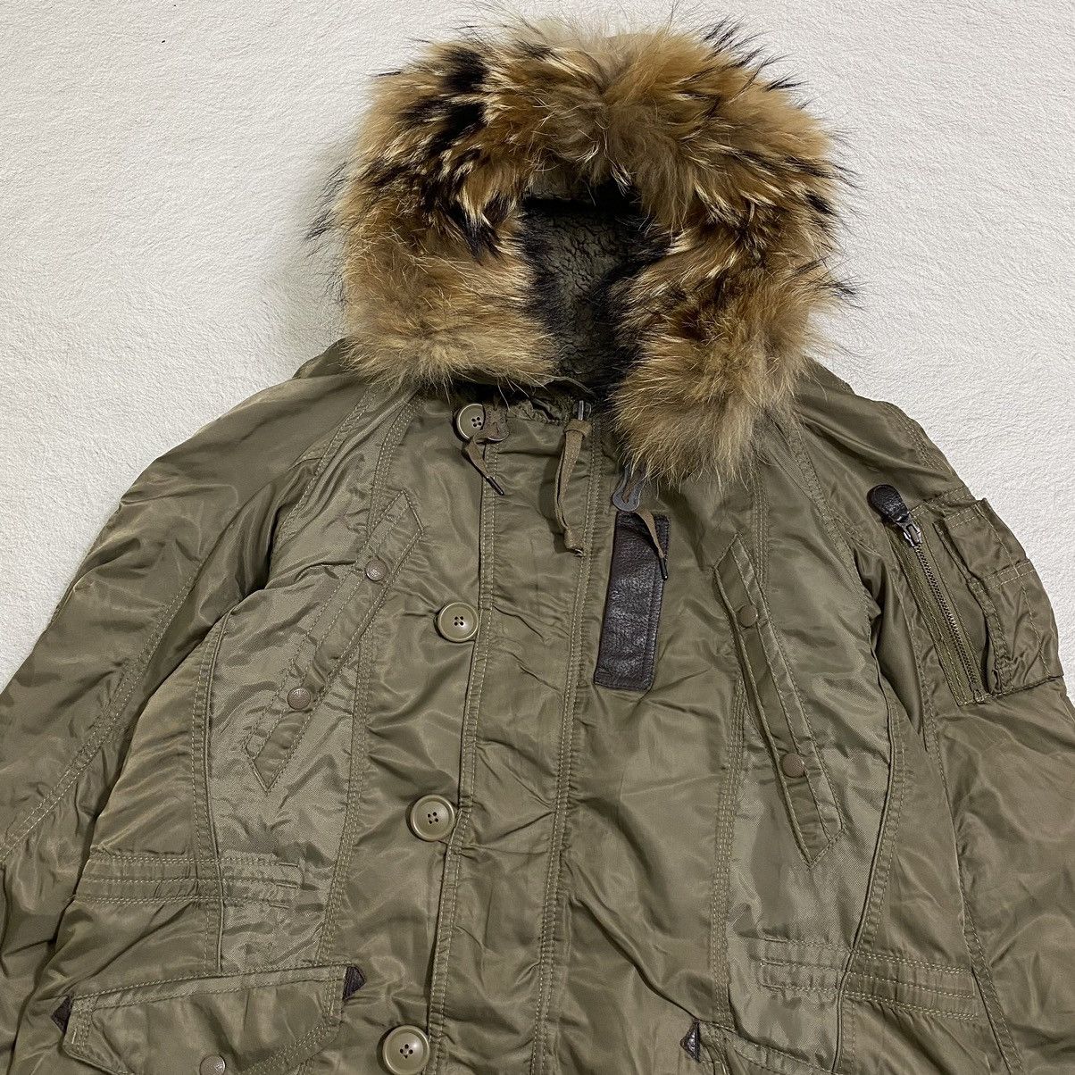Japanese Brand 🔥RARE🔥 Vintage GOA Lgb style fur jacket Size US L / EU 52-54 / 3 - 2 Thumbnail