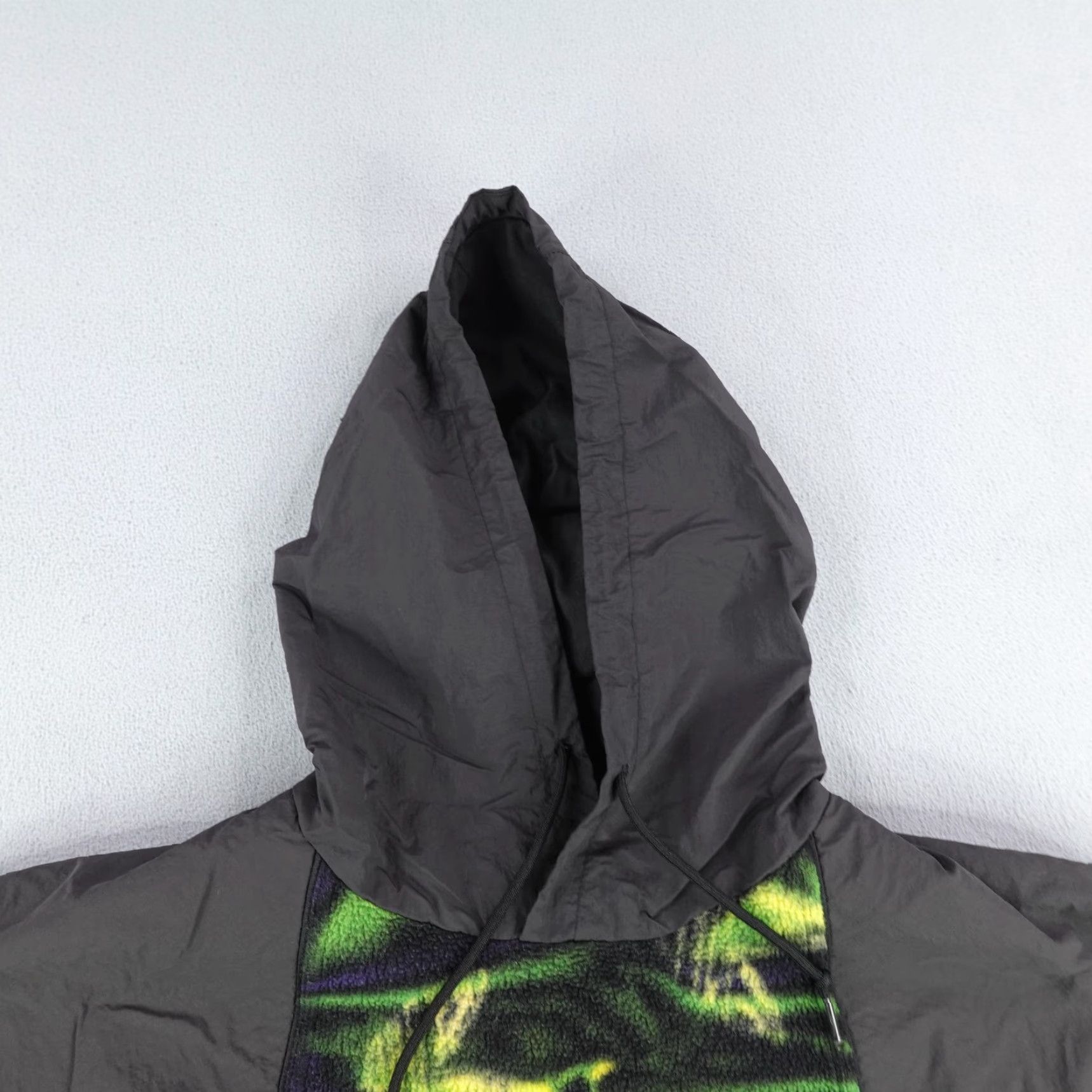 Adidas adidas Hoodie Mens Medium Black Originals Trefoil Hybrid Fleece Sweatshirt Size US M / EU 48-50 / 2 - 2 Thumbnail
