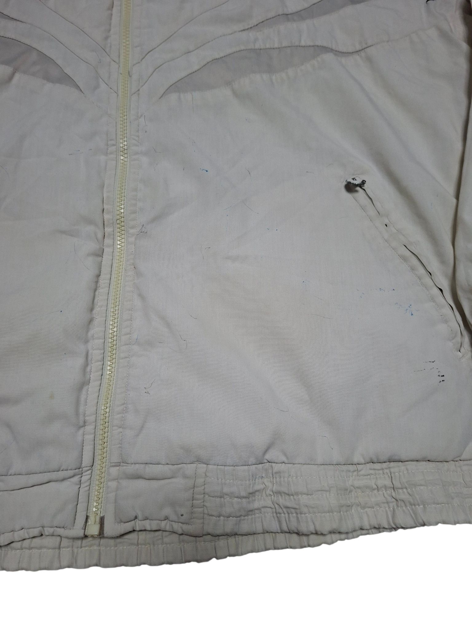 Adidas ADIDAS VINTAGE 90 NYLON BIG LOGO TRACK JACKET Size US XL / EU 56 / 4 - 5 Thumbnail