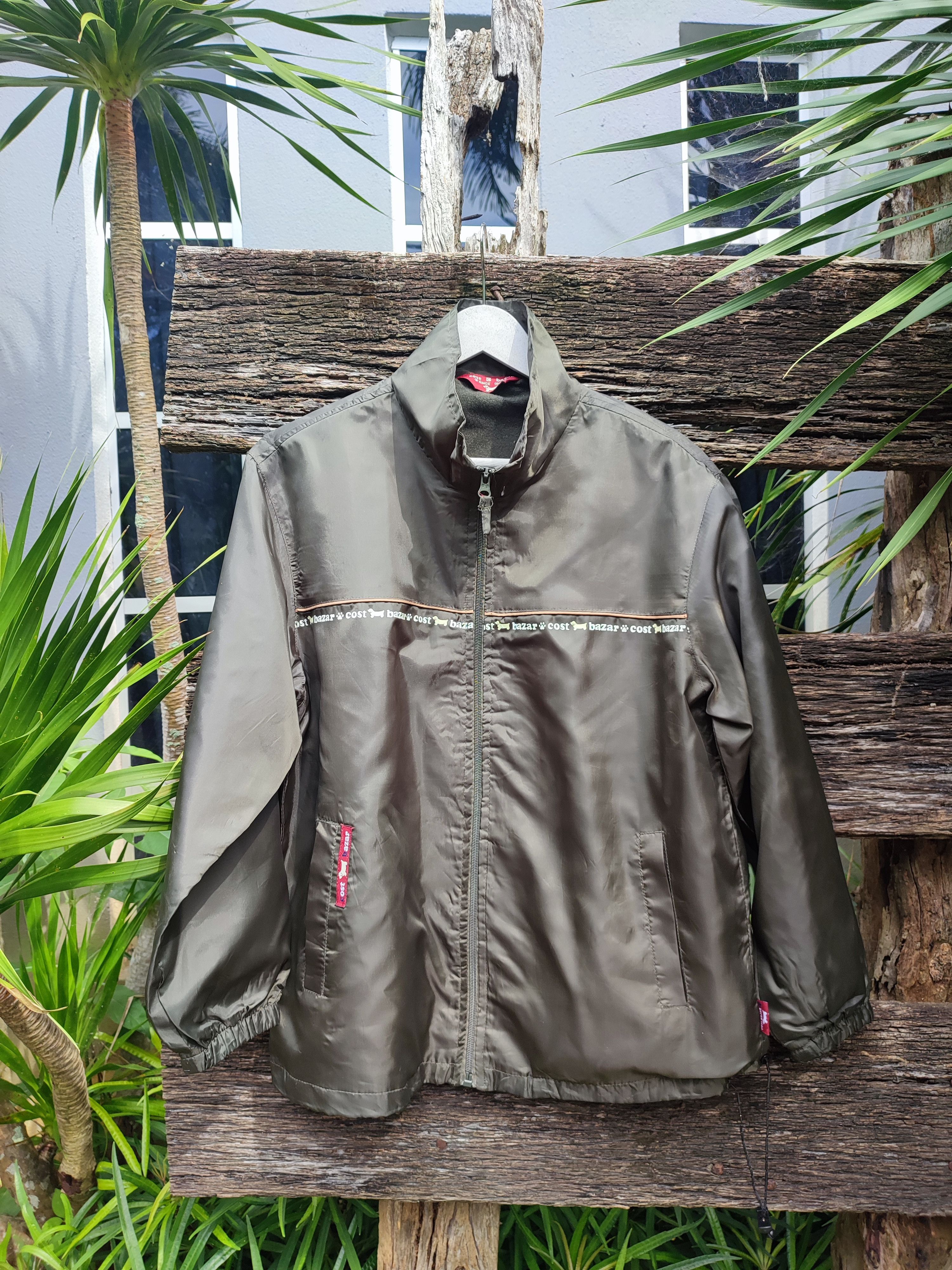 image of Designer Steal Cost Bazar Light Jacket in Dark Green, Men's (Size Medium)