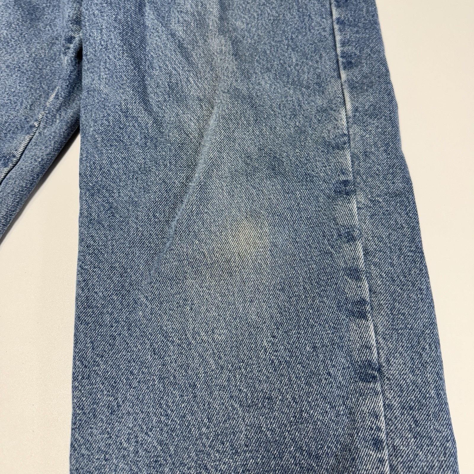 L.L. Bean LL Bean Flannel Lined Jeans Mens Size 35 (31x25) Blue Comfor Size US 35 - 6 Thumbnail