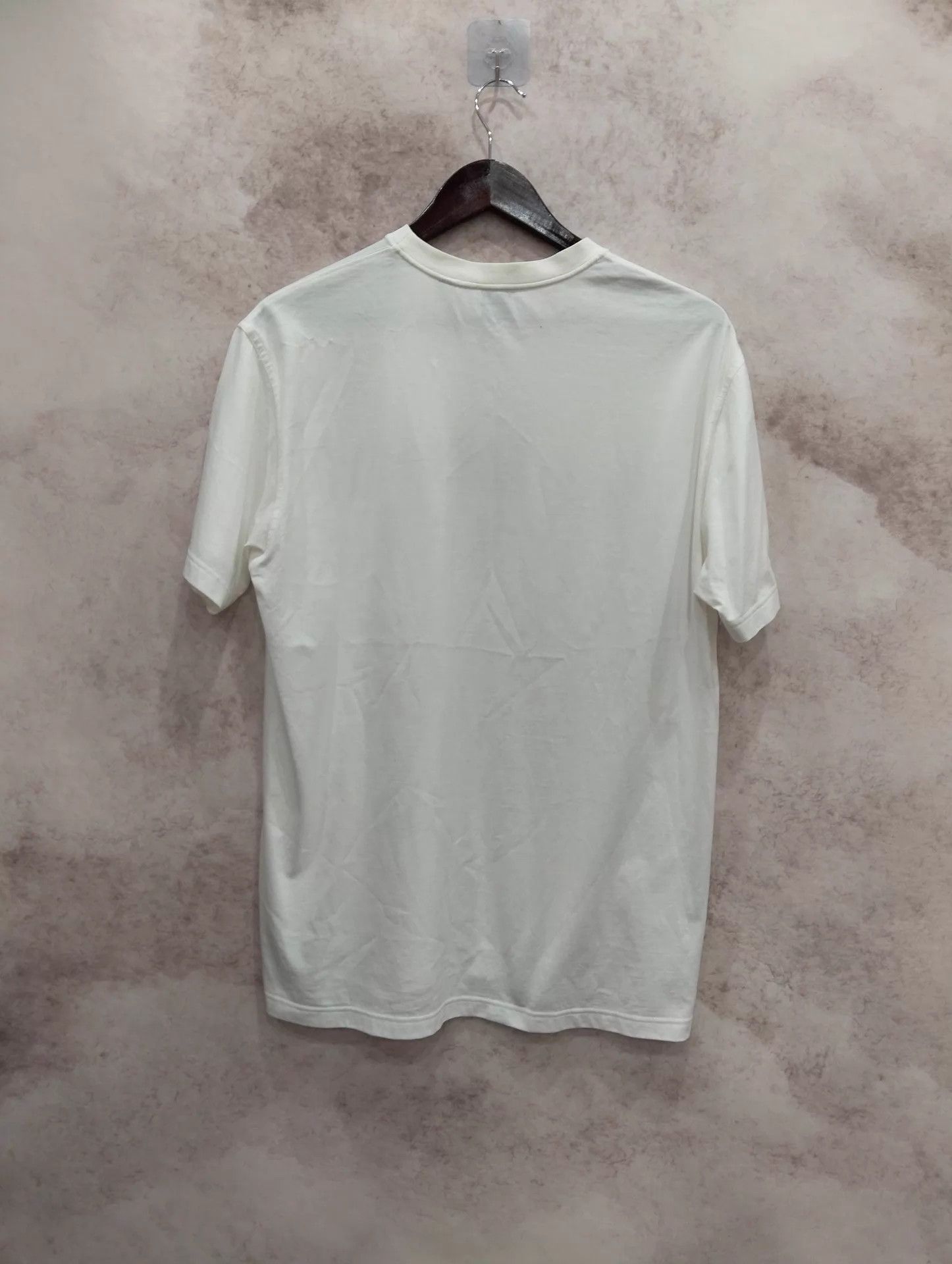 Burberry Burberry logo white short sleeve M Size US M / EU 48-50 / 2 - 2 Thumbnail