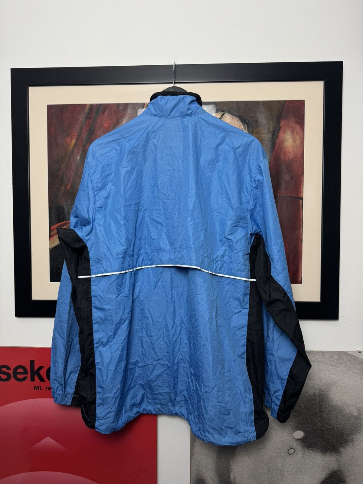 Nike Vintage Y2k Nike Center Swoosh Anorak Jacket Rare Swoosh Size US M / EU 48-50 / 2 - 2 Thumbnail
