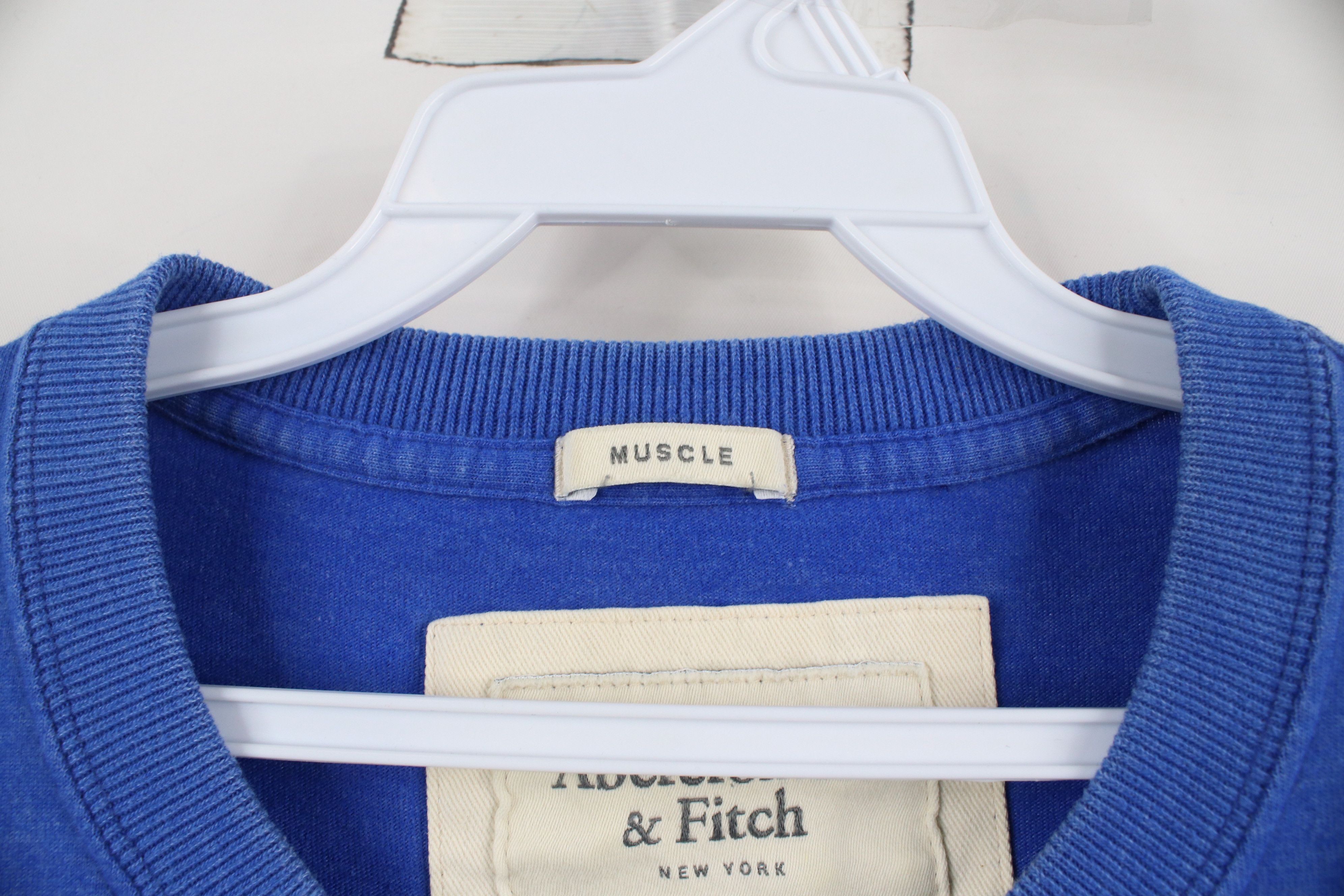 Abercrombie & Fitch × Vintage Vintage Y2K Abercrombie & Fitch Spell Out Lacrosse T-Shirt Size US XXL / EU 58 / 5 - 6 Thumbnail