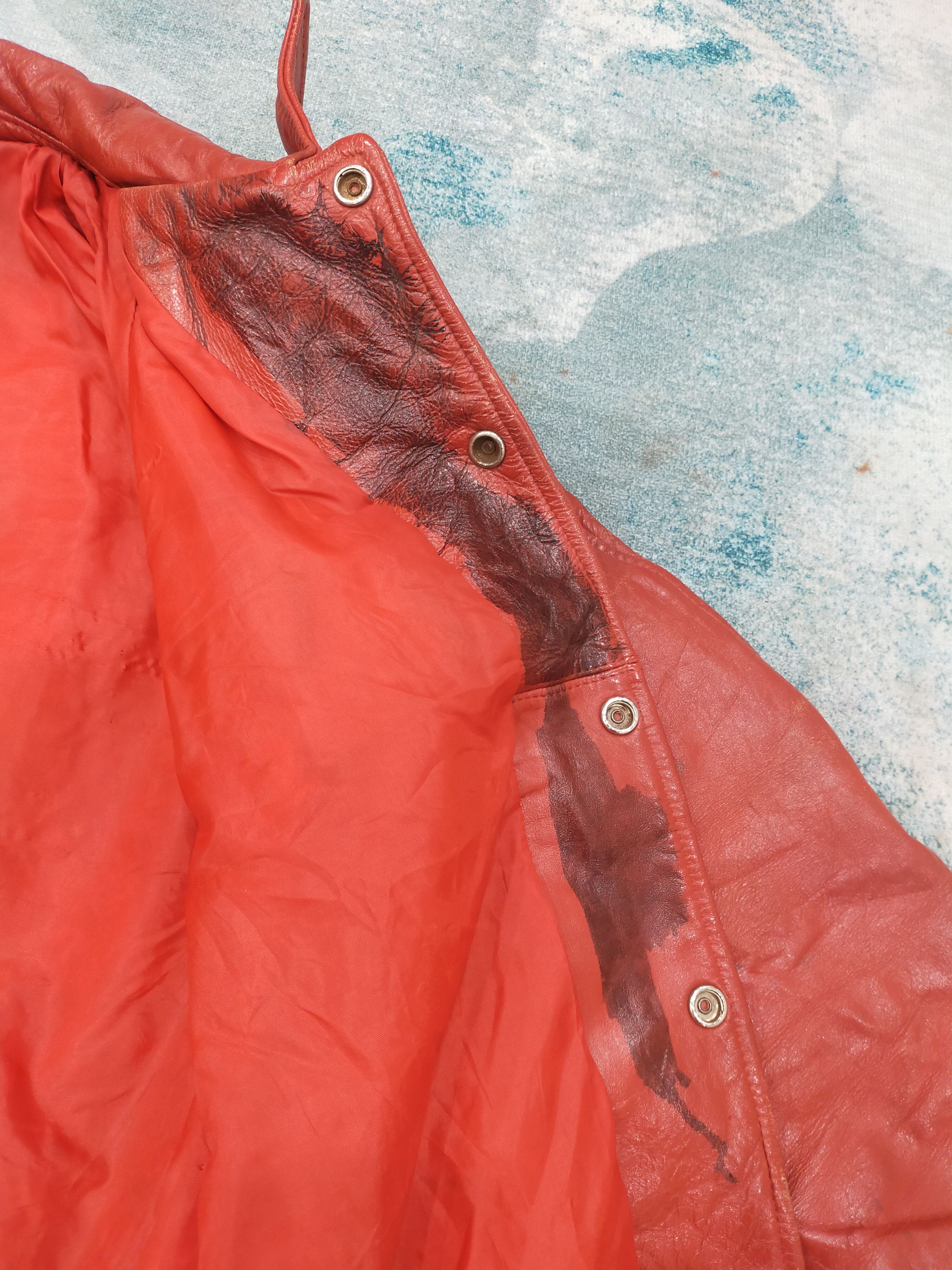 Vintage Vintage Seder Sportswear Leather Jacket Size US L / EU 52-54 / 3 - 10 Thumbnail