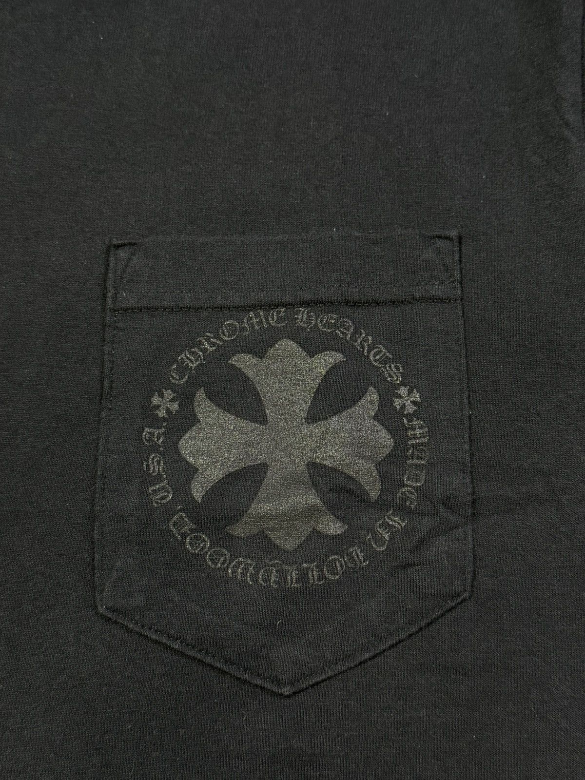 Chrome Hearts 2010s - TONAL CH PLUS STAMP TEE Size US S / EU 44-46 / 1 - 8 Thumbnail