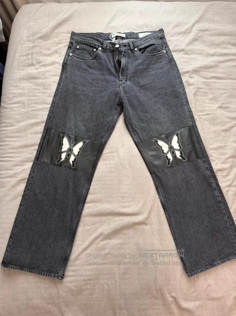 Our Legacy Our Legacy Butterfly Patch Denim Pants Size US 34 / EU 50 - 1 Thumbnail