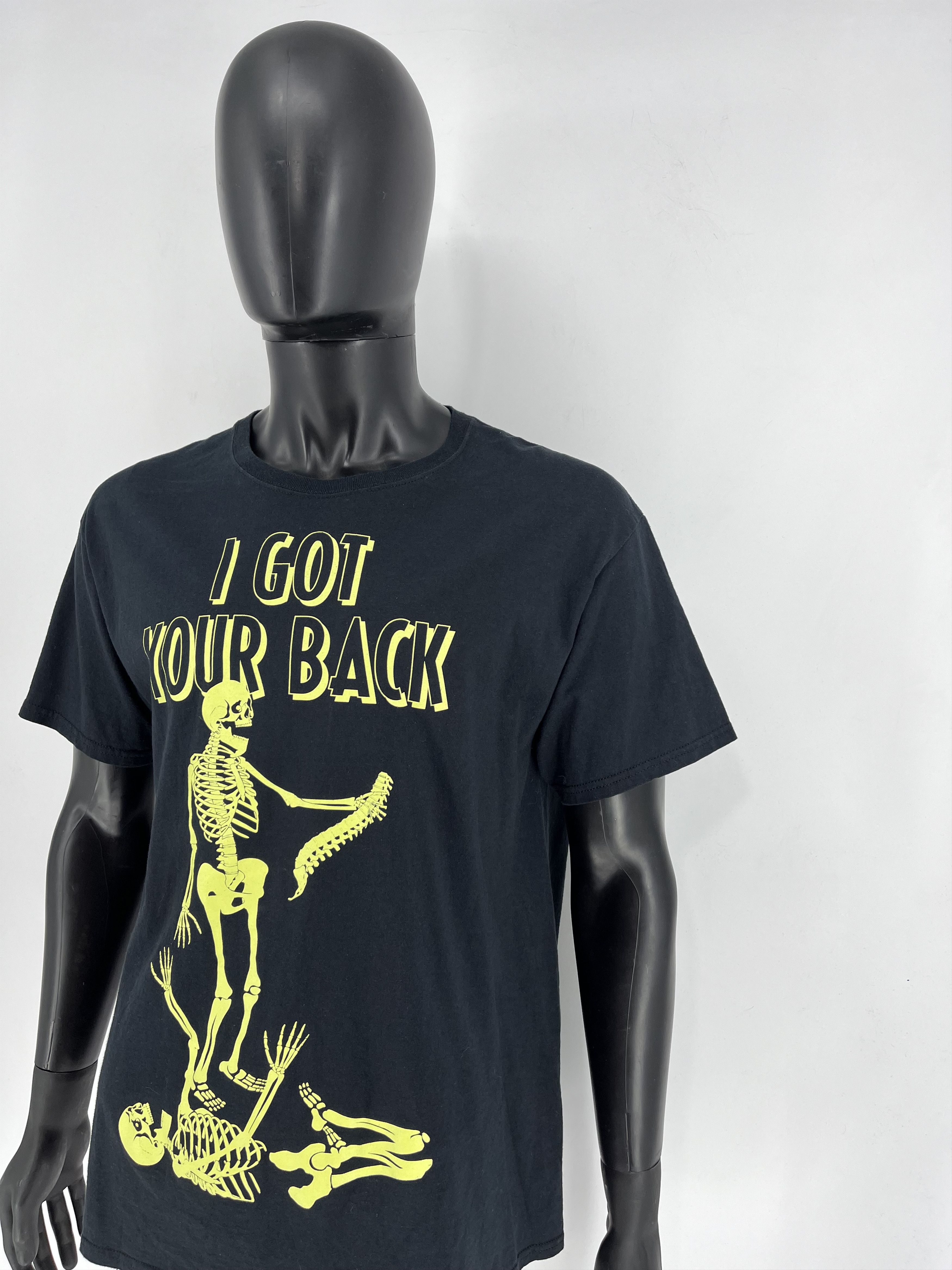 Other I GOT YOUR BACK Glow In The Dark Men's T Shirt Skeletons Size US L / EU 52-54 / 3 - 4 Thumbnail