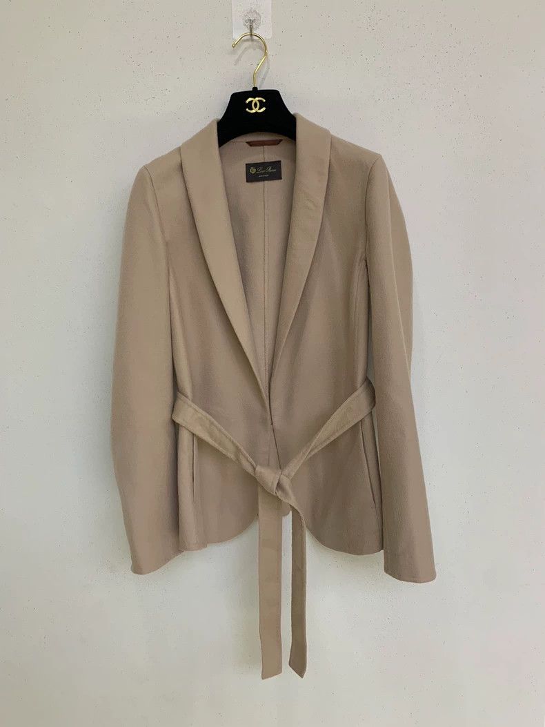 Loro Piana LORO PIANA Short coat with fur Size M / US 6-8 / IT 42-44 - 1 Thumbnail