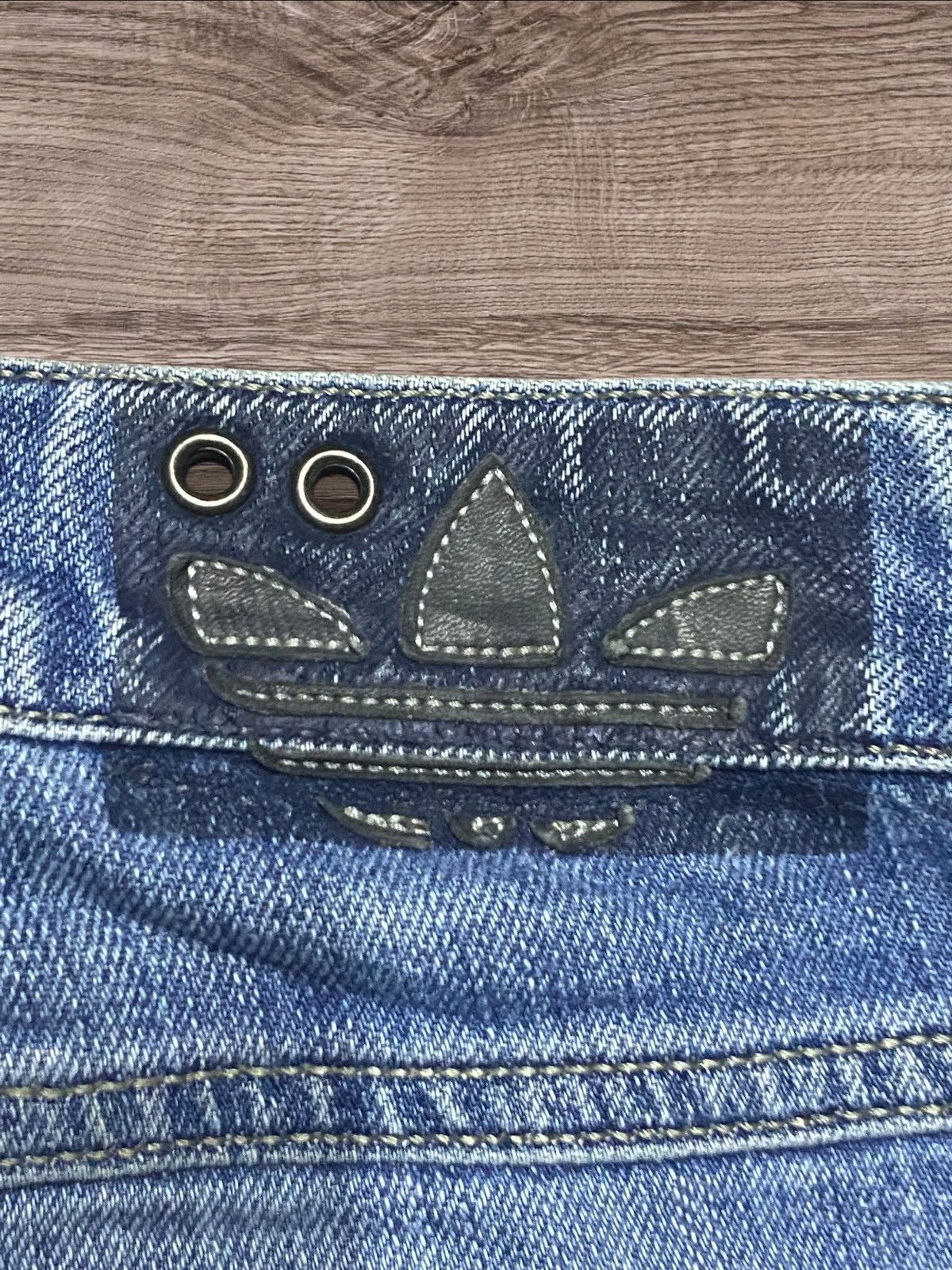 Adidas × Diesel Diesel Adidas Wash 008JD Fade Wash Distressed Slim Boot Jean Size US 28 / EU 44 - 12 Thumbnail