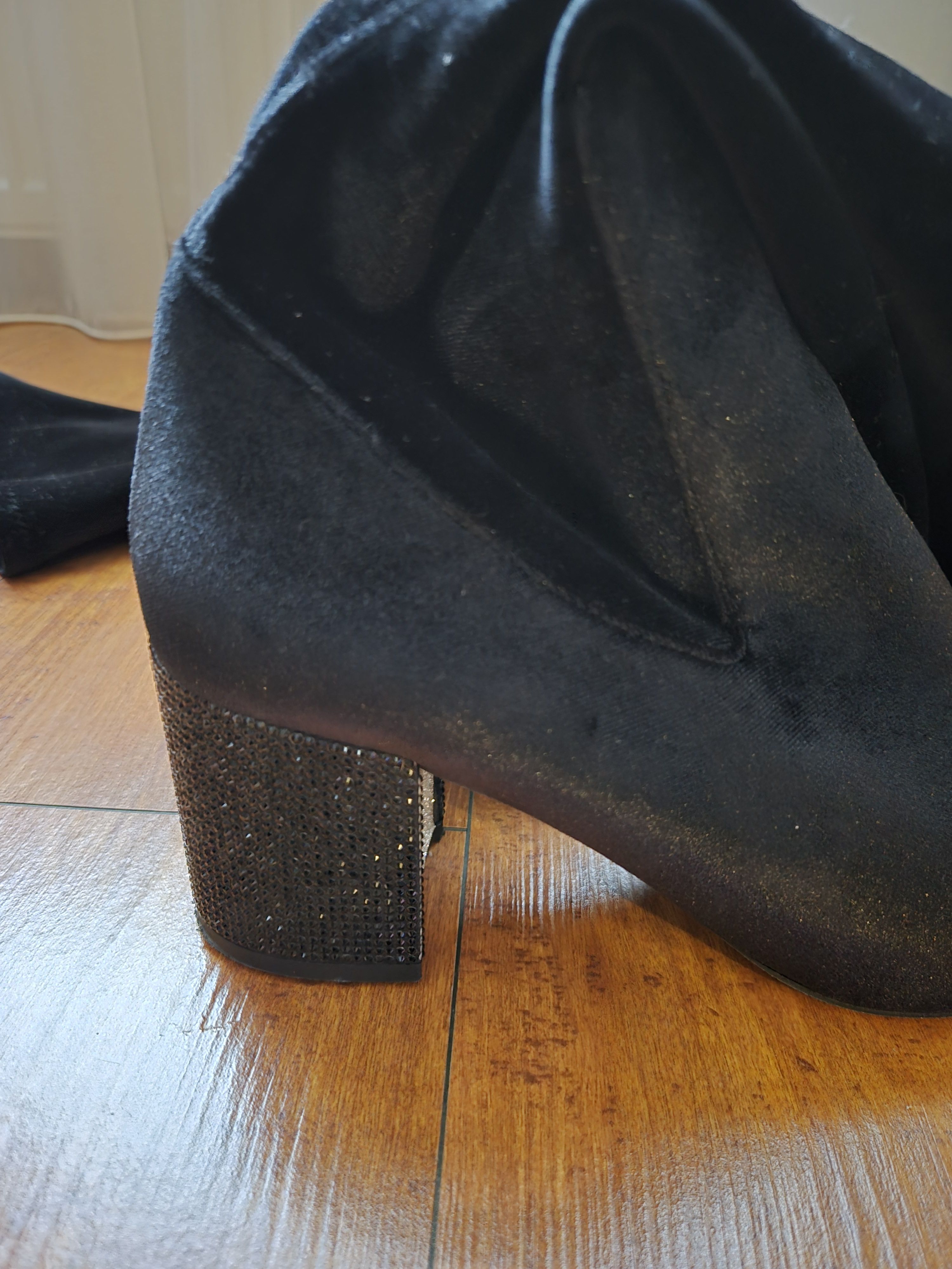 Rene Caovilla Velvet Boots Size US 10 / IT 40 - 5 Thumbnail