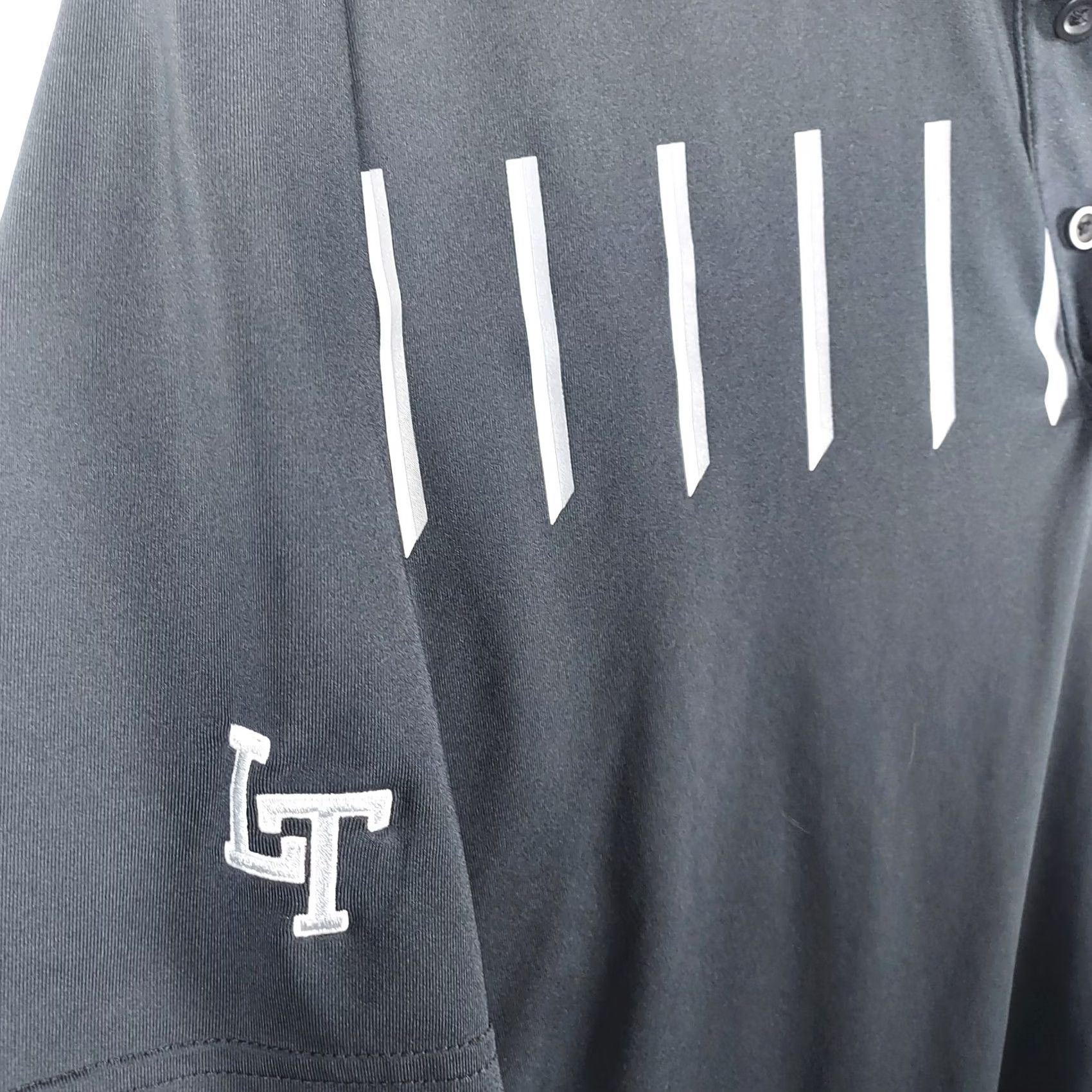 Under Armour Under Armour HeatGear Polo Shirt Mens Large Black Athletic Golf Short Sleeve Collared Button Logo Polo Shirt Size US L / EU 52-54 / 3 - 3 Thumbnail