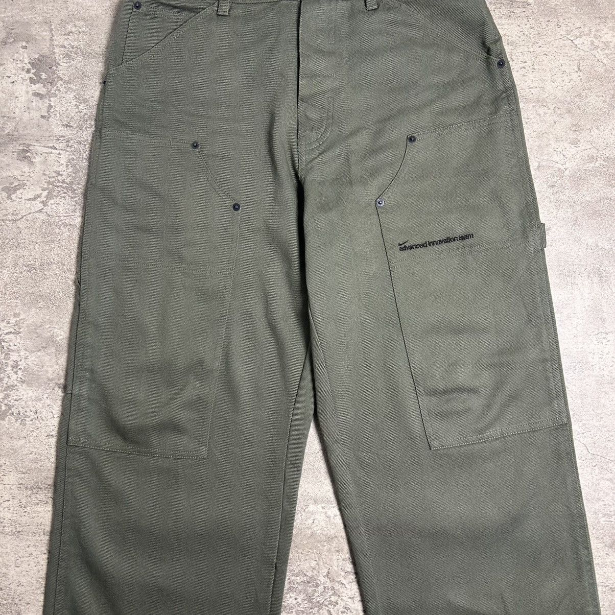Nike Early 2000's Nike Advance Innovation Team Carpenter Pants Size US 31 - 13 Thumbnail
