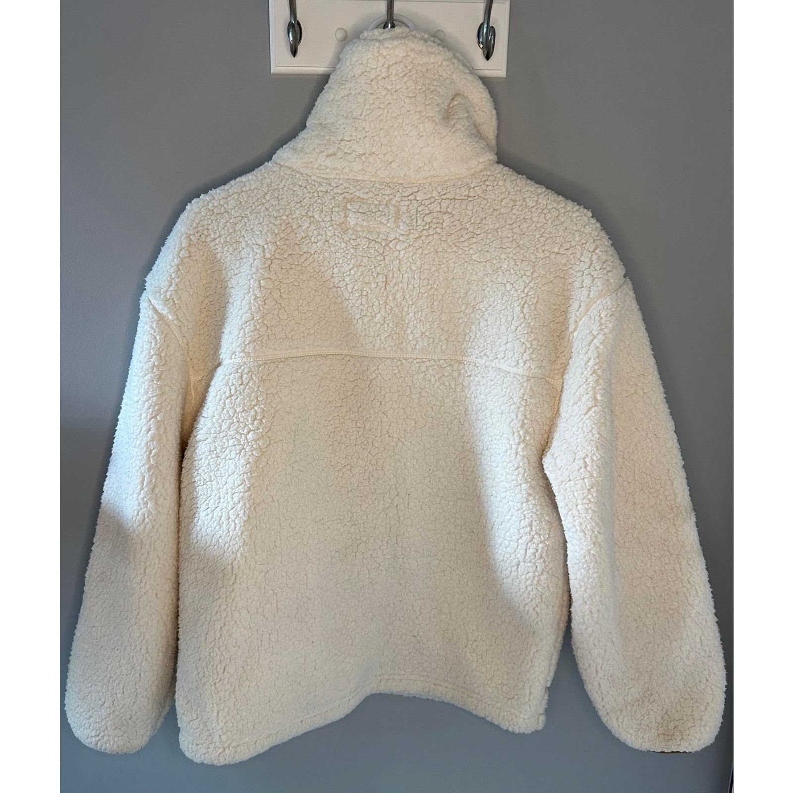 Other Universal Threads Sherpa Anorak Jacket White Women's Size S Size S / US 4 / IT 40 - 9 Thumbnail