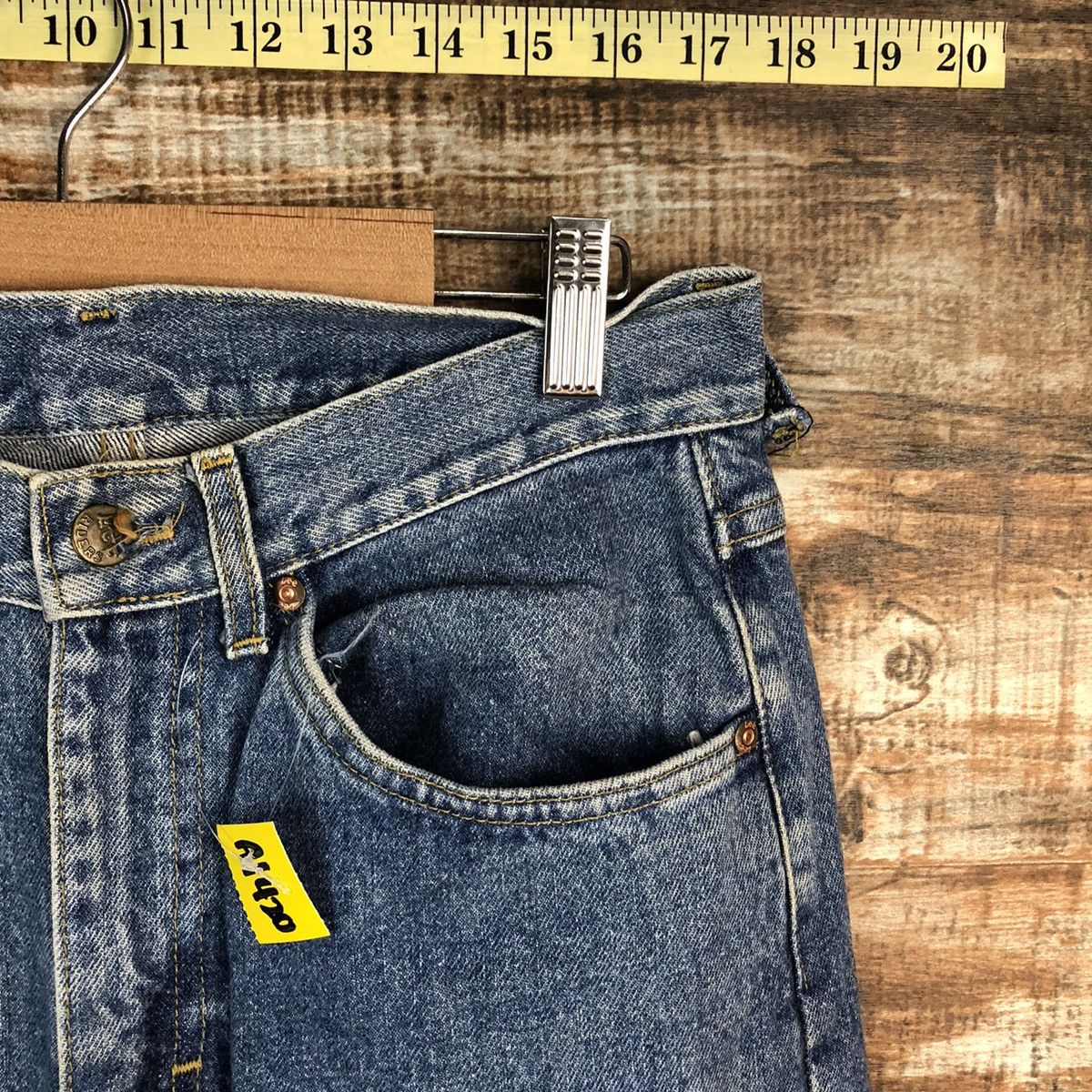Lee Lee USA vintage Blue Denim Pants #A1420 Size US 30 / EU 46 - 8 Thumbnail