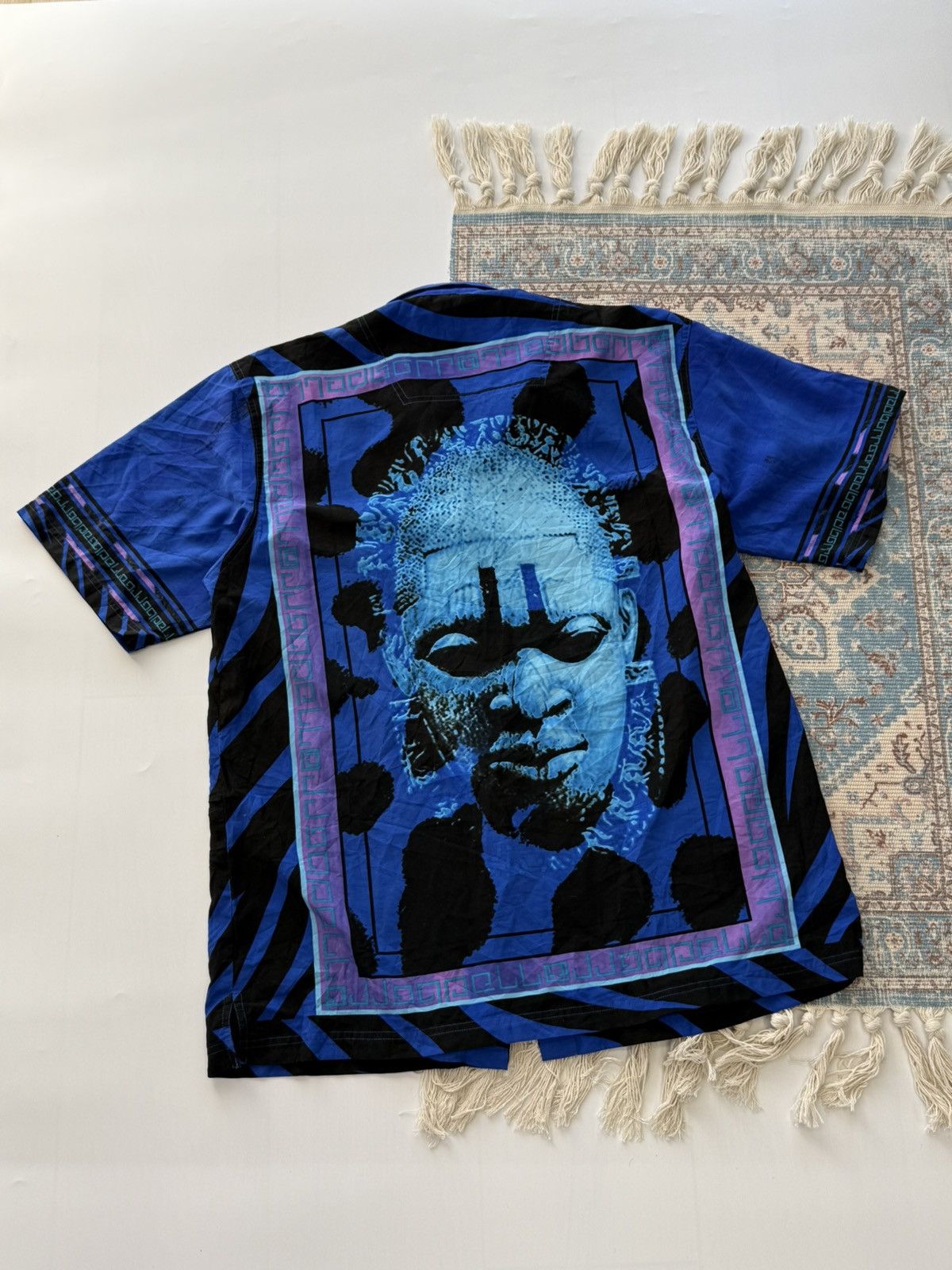Marc Buchanan Rare Pelle Pelle Marc Buchanan Vintage Shirt Size US L / EU 52-54 / 3 - 3 Thumbnail