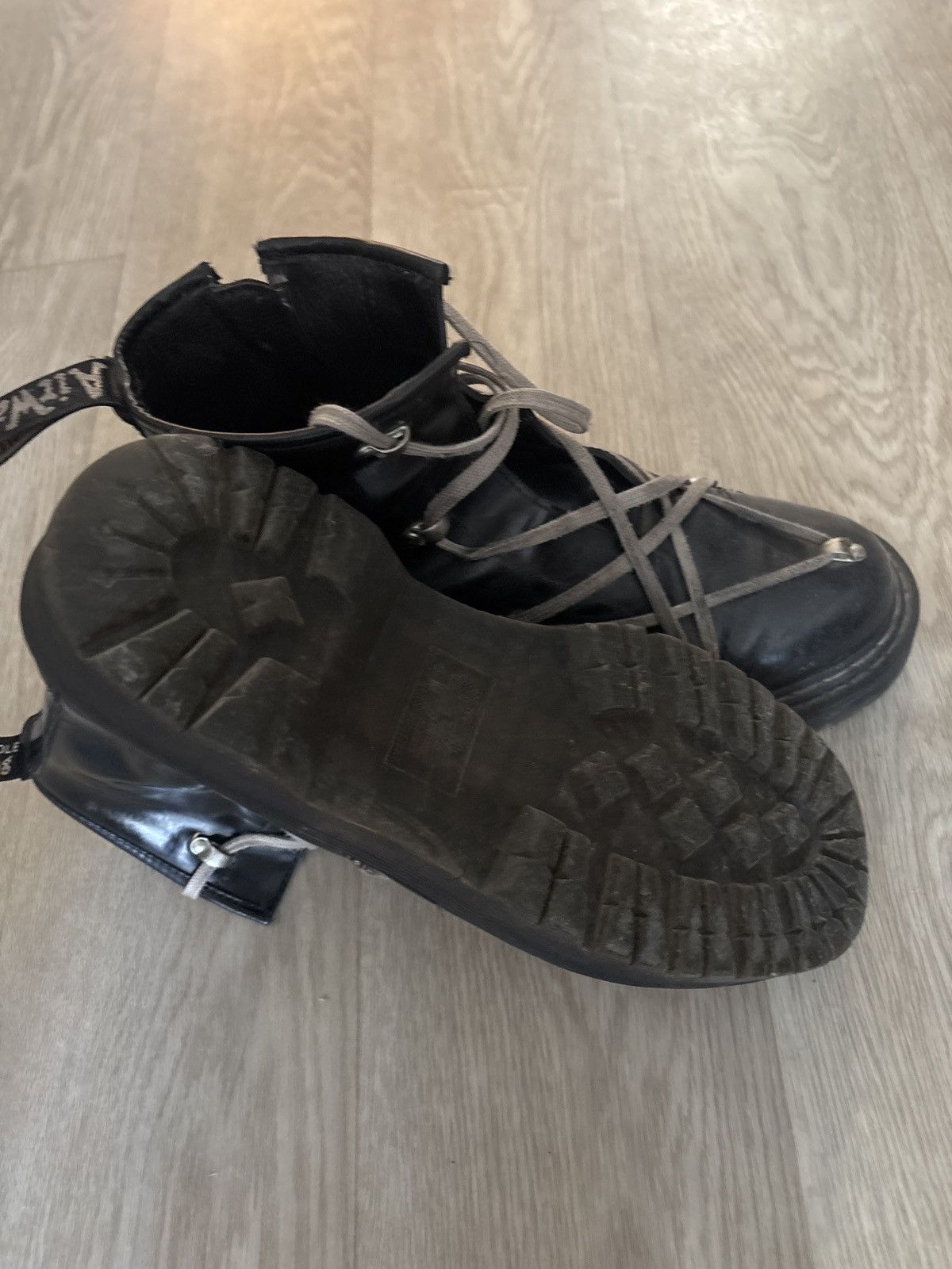 Dr. Martens × Rick Owens Rick Owens x Dr. martens Hightop Boots Size US 11 / EU 44 - 4 Thumbnail