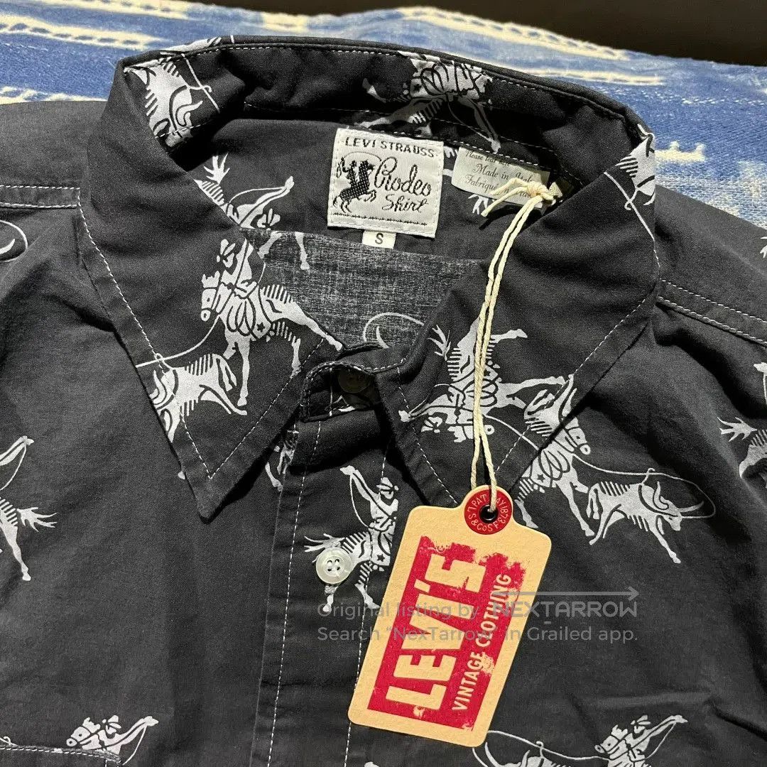 LVC Levi's Vintage Clothing Cowboy Shirt. Size US S / EU 44-46 / 1 - 2 Thumbnail