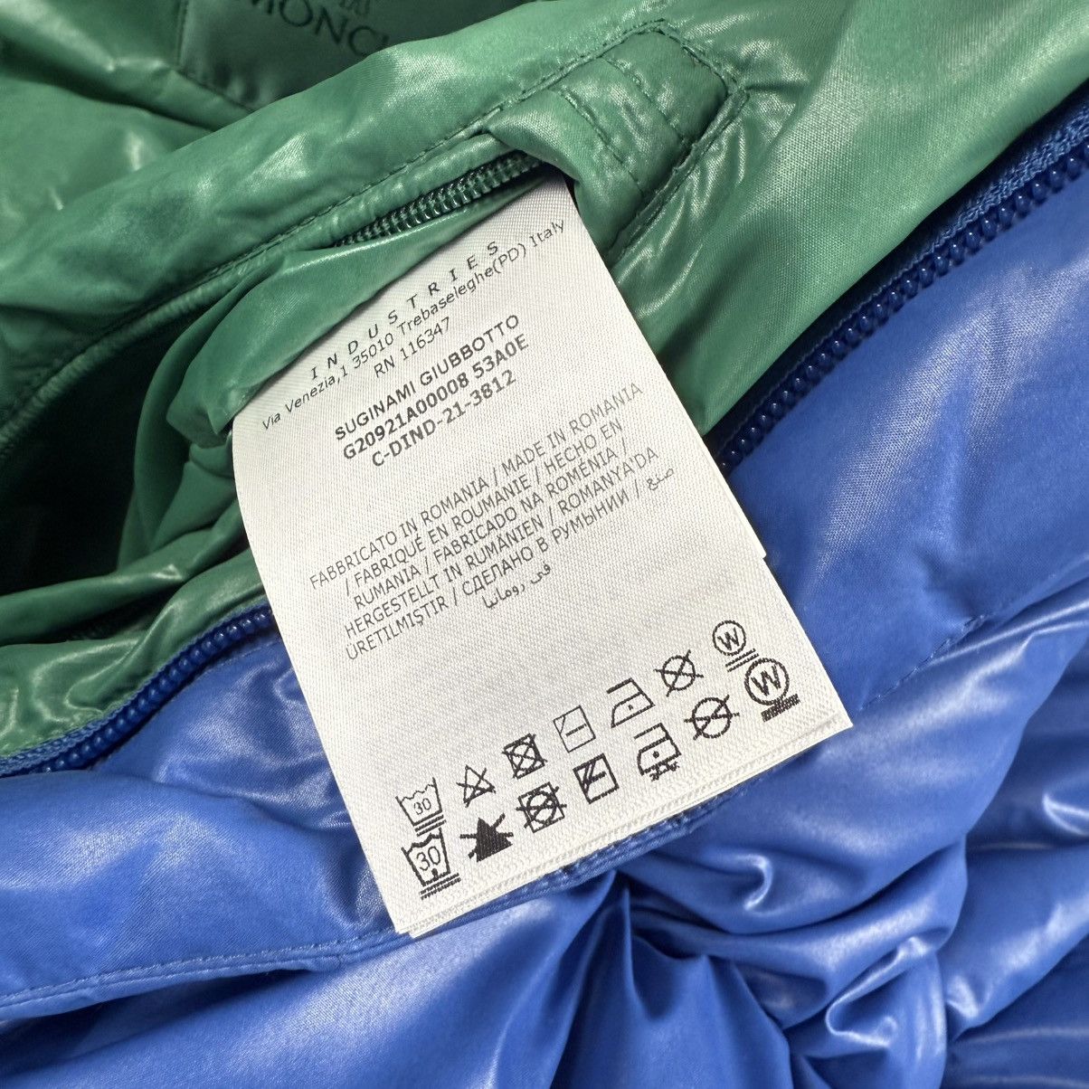 Moncler MONCLER Suginami Hooded Down ‘Blue’ Jacket Size US XL / EU 56 / 4 - 12 Thumbnail