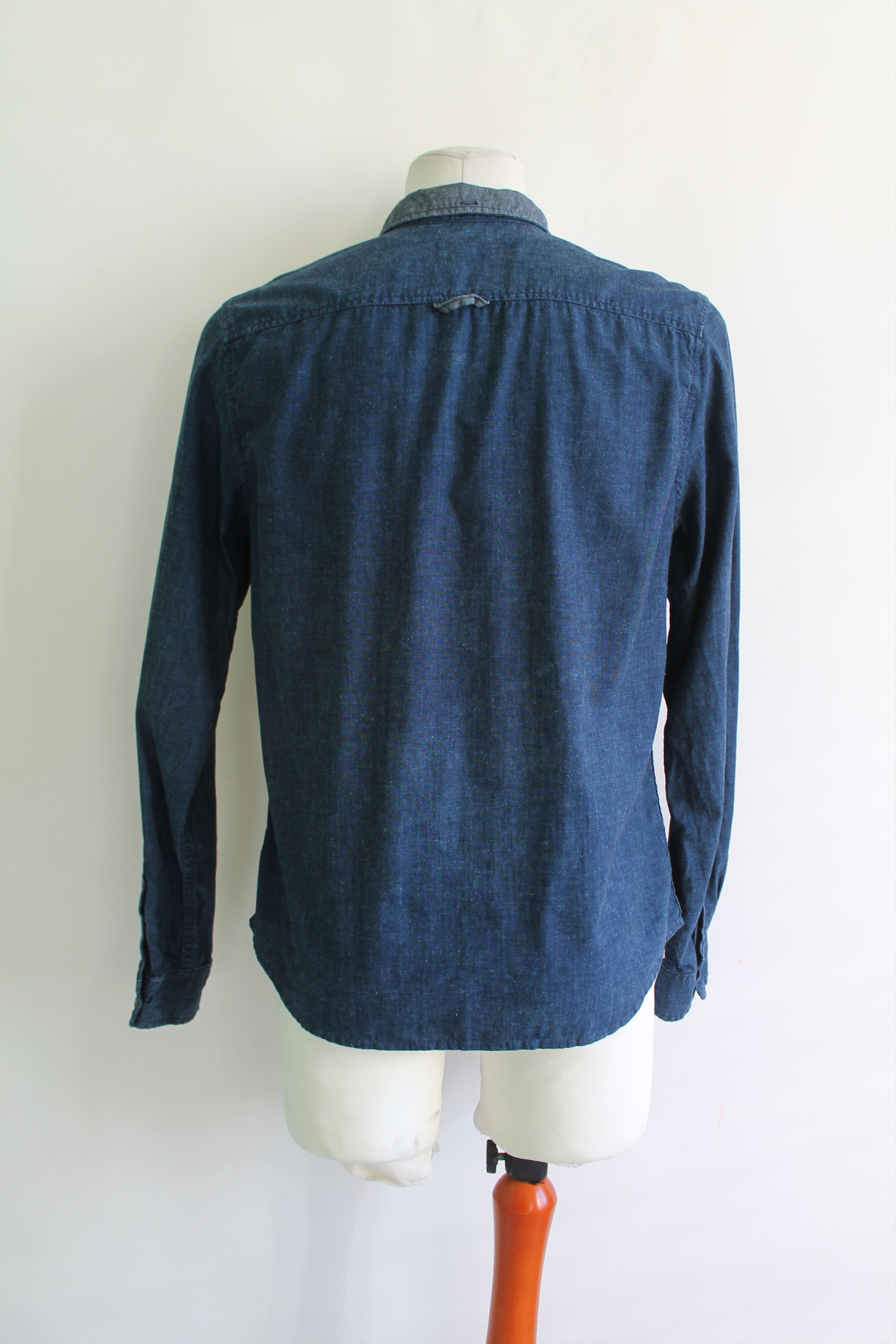 AG Adriano Goldschmied AG Adriano Goldschmied denim shirt blue indigo Size US M / EU 48-50 / 2 - 8 Thumbnail