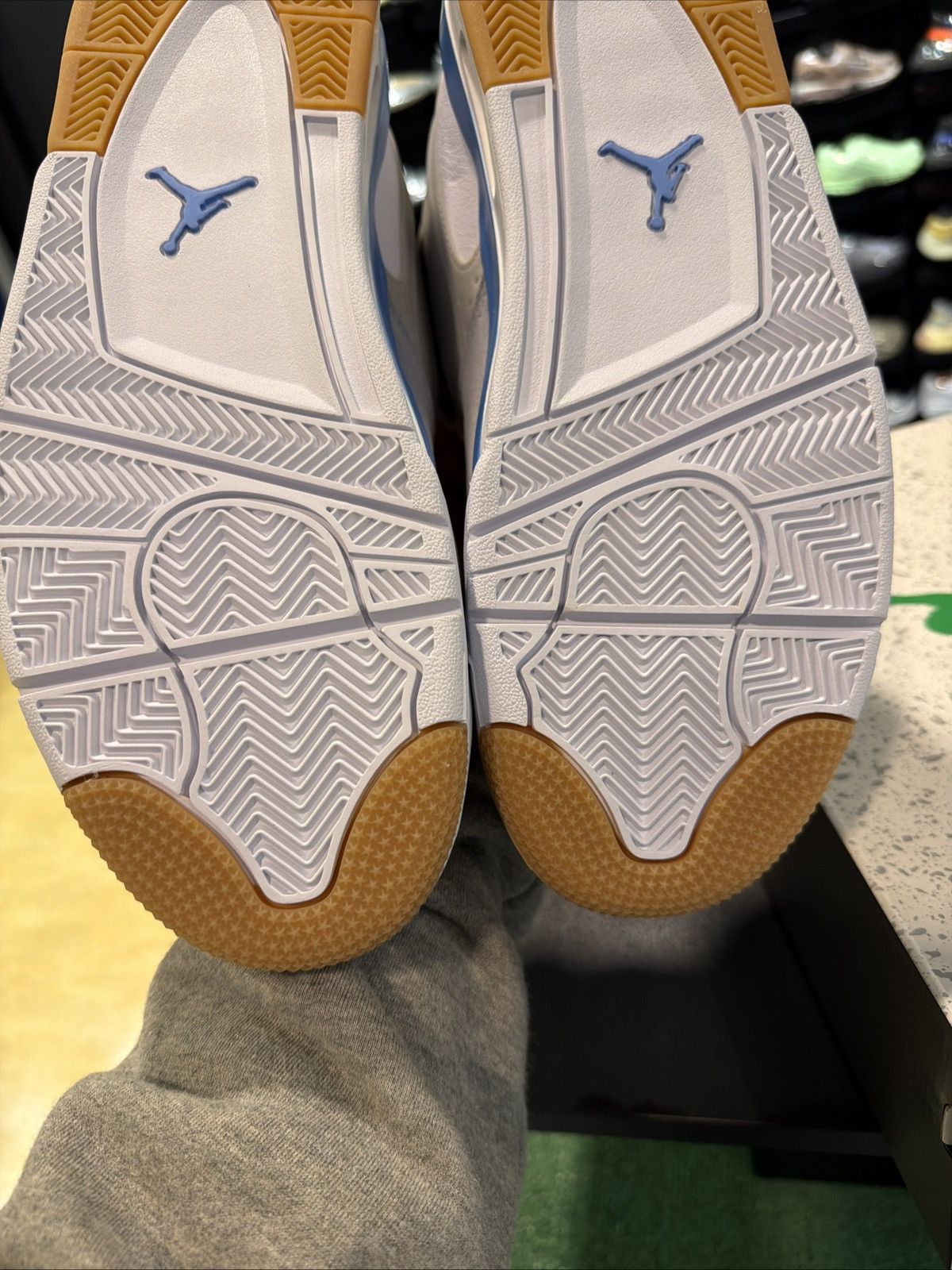 Jordan Brand Nike Air Jordan 4 RM Sneakers Shoes White/Neutral Gray Size US 13 / EU 46 - 8 Thumbnail