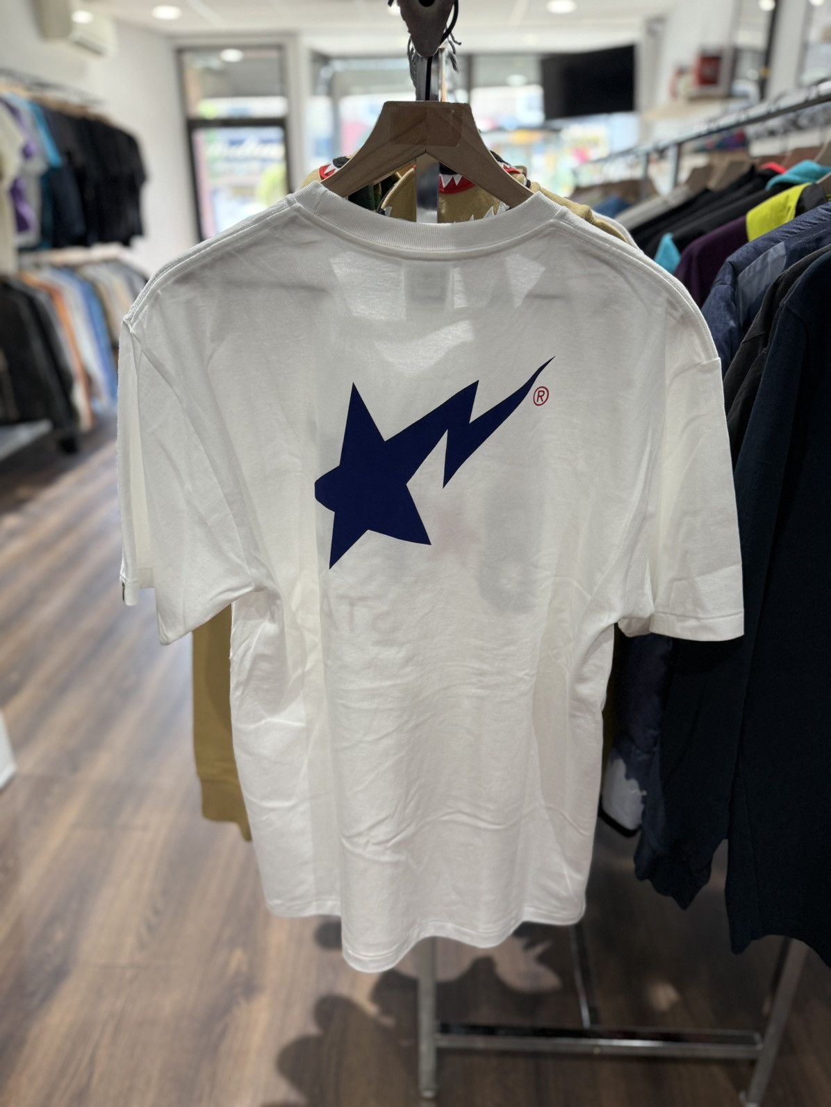 Bape BAPE STA Tee White XL A Bathing Ape Made in Japan Nowhere Co Size US XL / EU 56 / 4 - 2 Thumbnail