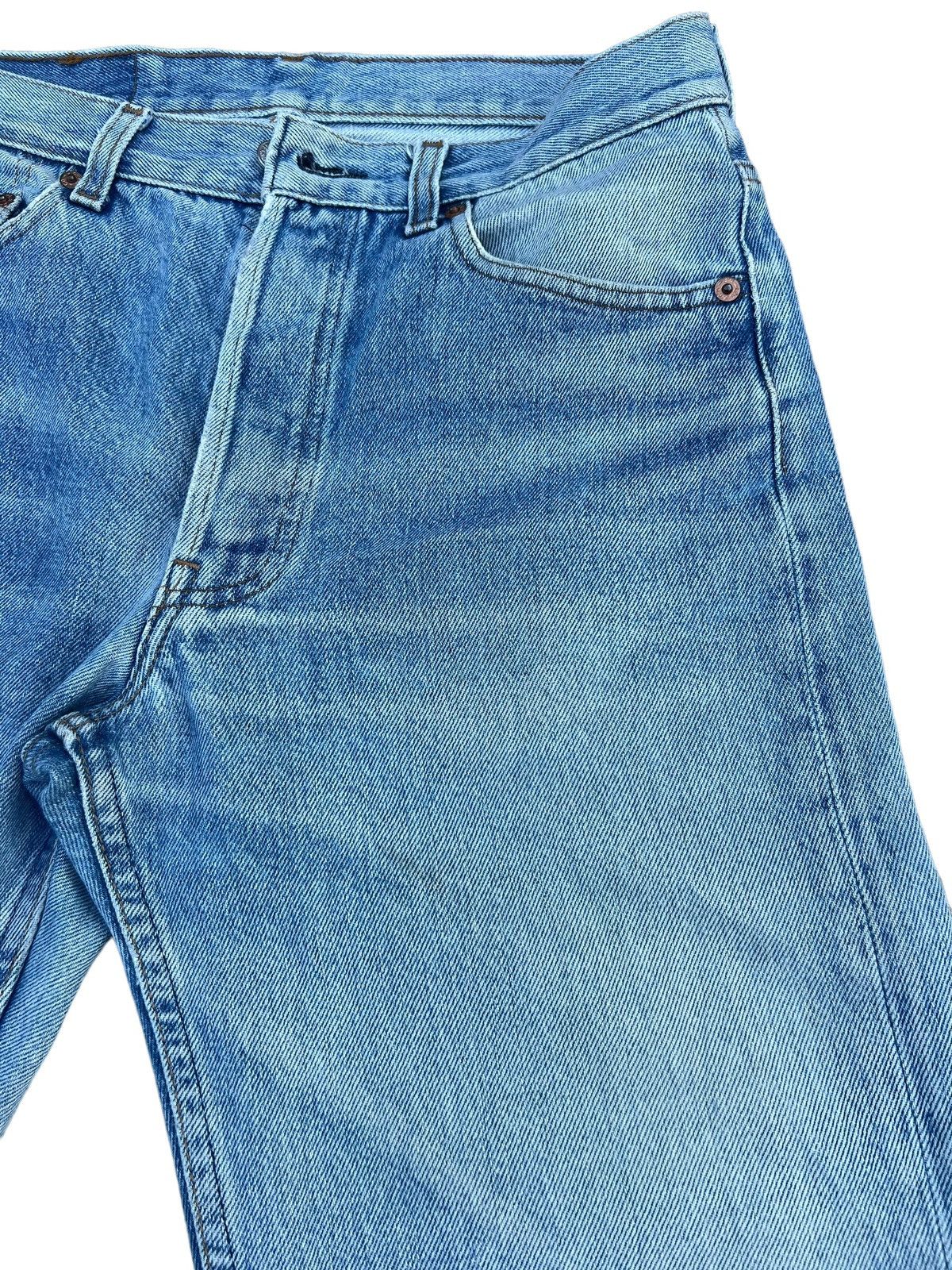 Levi's Vintage 80s Levi’s 501 Distressed Fade Blue Denim Jeans Size US 29 - 9 Thumbnail