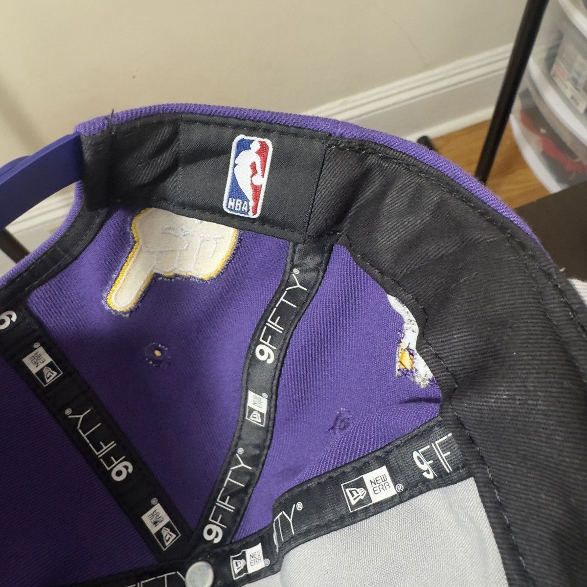 New Era LA Lakers NBA Finals snapback hat Size ONE SIZE - 6 Thumbnail