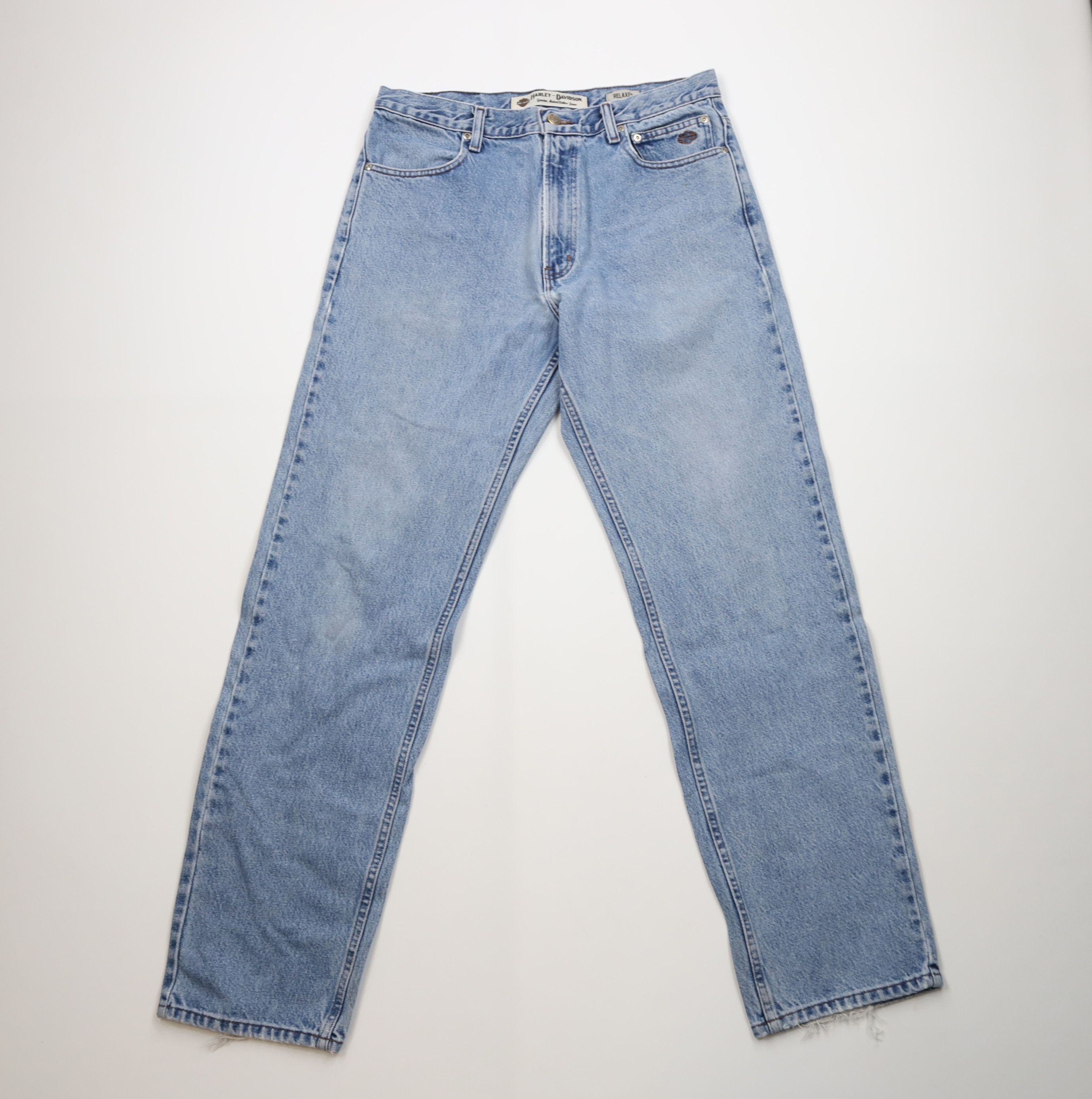 Harley Davidson Vintage Harley Davidson Motorcycles Relaxed Fit Denim Jeans Size US 34 / EU 50 - 1 Thumbnail
