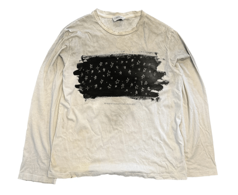 Japanese Brand Long Sleeves Summer Destroyed Size US M / EU 48-50 / 2 - 1 Thumbnail