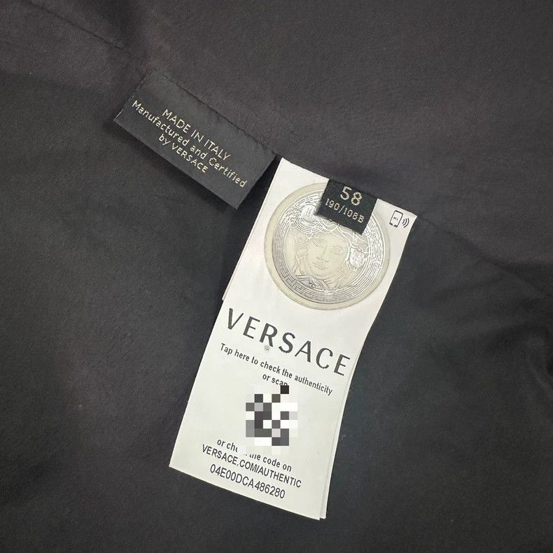 Versace Versace Baroque gold ear panel Medusa zippered jacket Size US L / EU 52-54 / 3 - 5 Thumbnail
