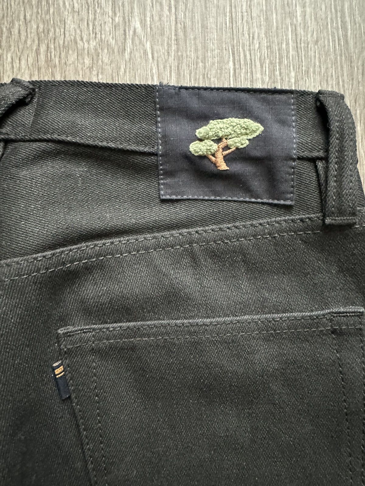 NBDN Nobrandedon NBDN Bonsai 002 Black Selvedge Jeans Size US 30 / EU 46 - 3 Thumbnail