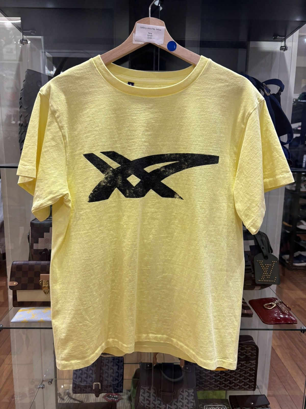 Gallery Dept. Gallery Dept. X Asics Tee - Yellow Size US S / EU 44-46 / 1 - 1 Thumbnail