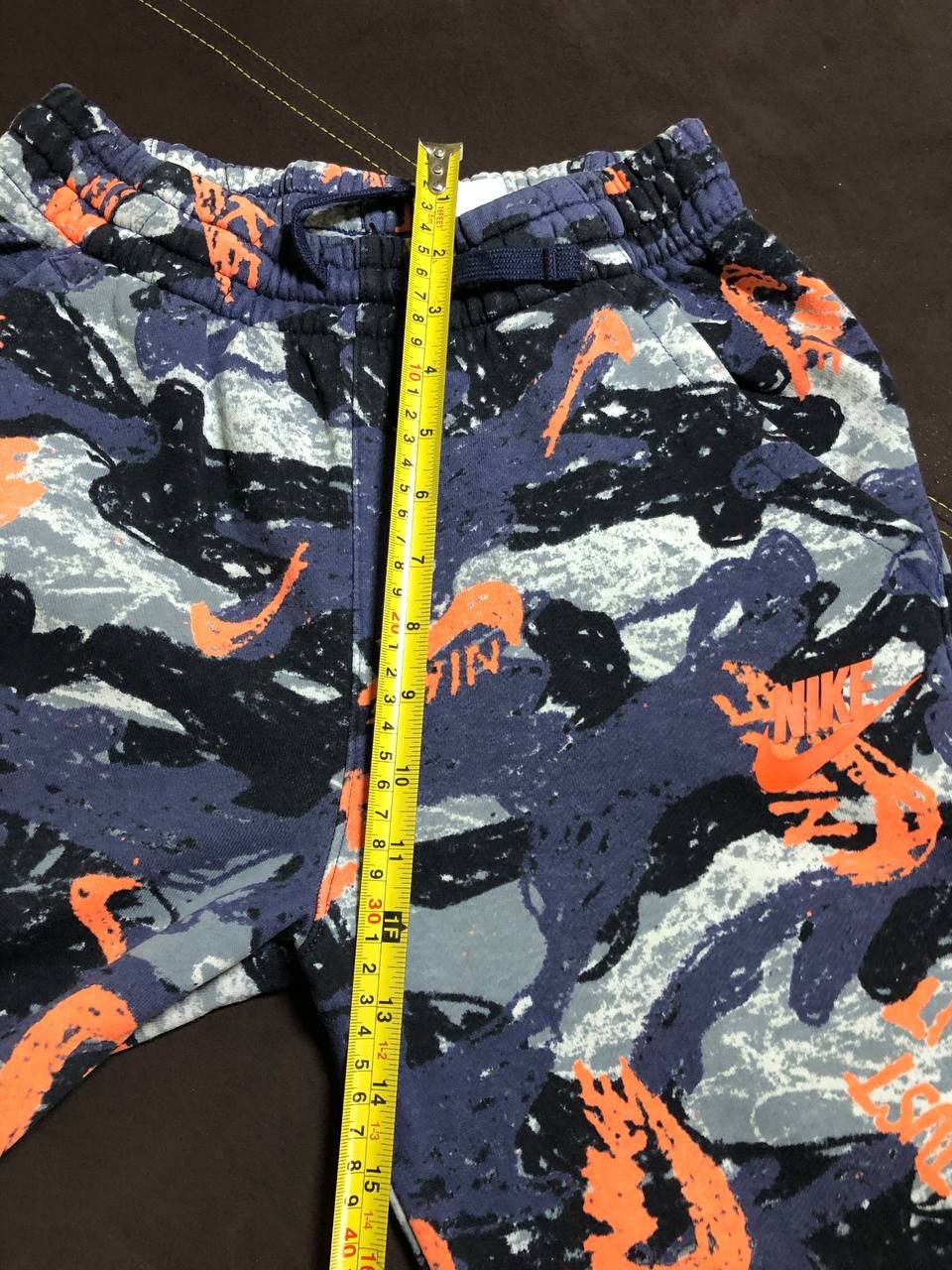 Nike Boys Nike Logo Multicolor Jogger Sweatpants Standard Fit Size US 29 - 6 Thumbnail