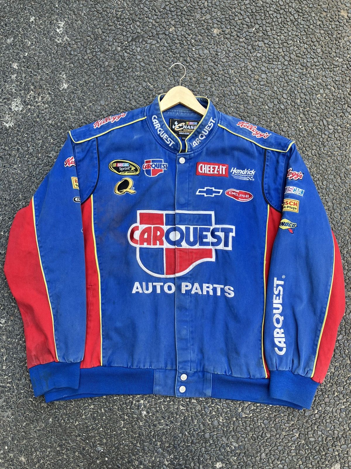 Vintage 2024 Car Quest Racing Sweatshirt