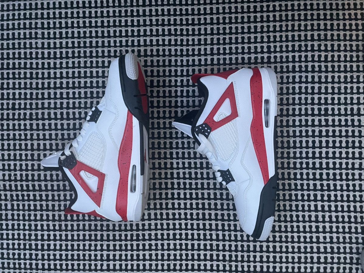 Jordan Brand × Nike ⭐️ JORDAN 4 RED CEMENT ⭐️ new Size US 9 / EU 42 - 3 Thumbnail