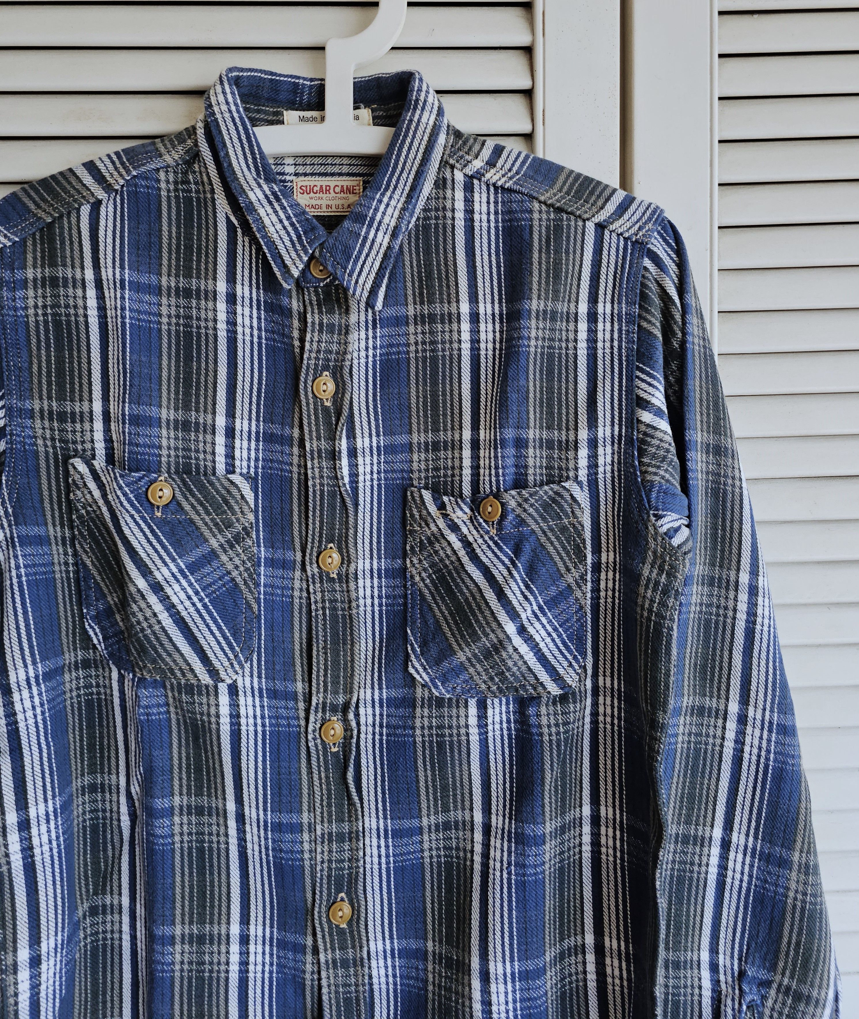 Sugar Cane Sugar Cane Heavyweight Flannel Size US M / EU 48-50 / 2 - 2 Thumbnail