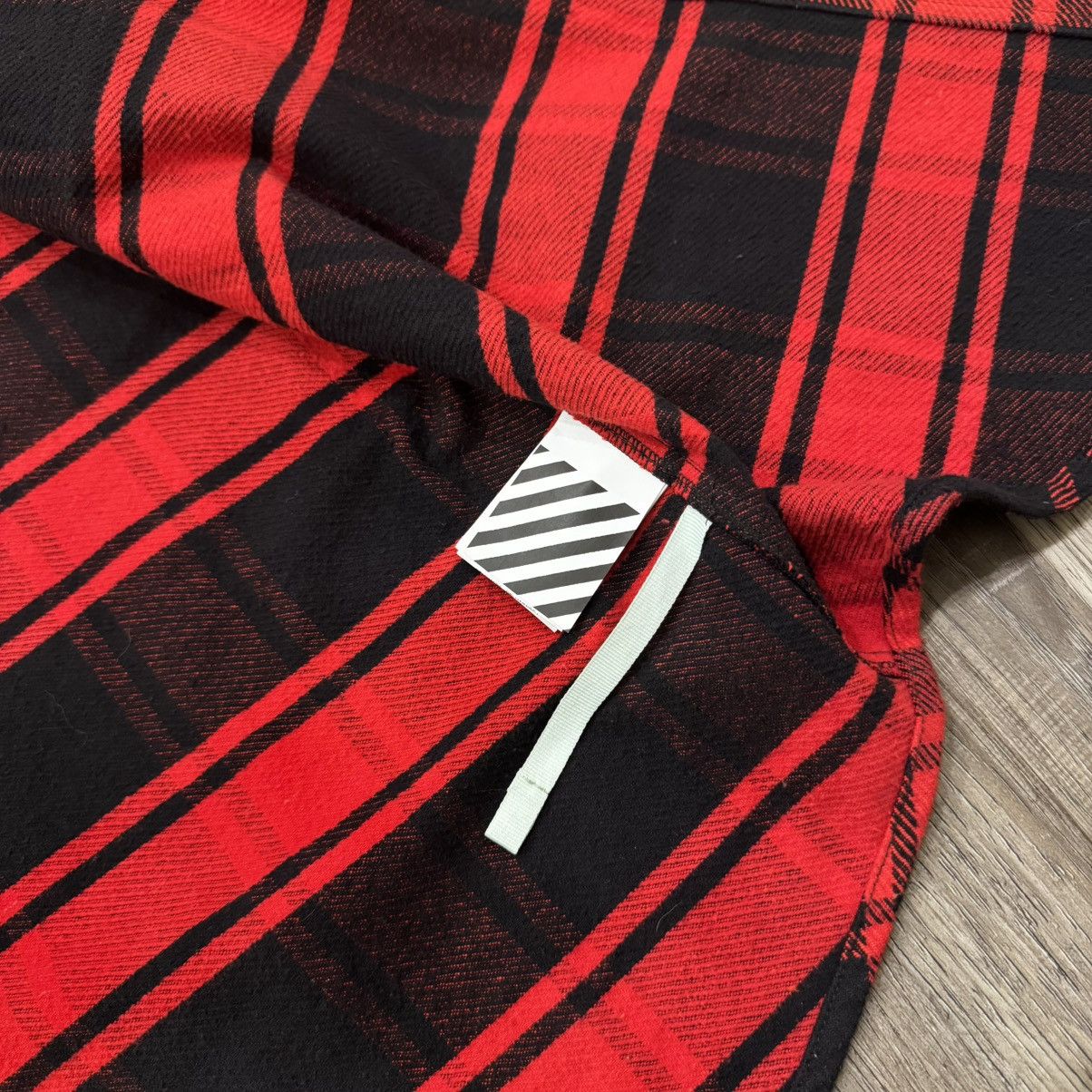 Off-White Off-White 2018 Check Shirt Plaid Flannel Size US L / EU 52-54 / 3 - 7 Thumbnail