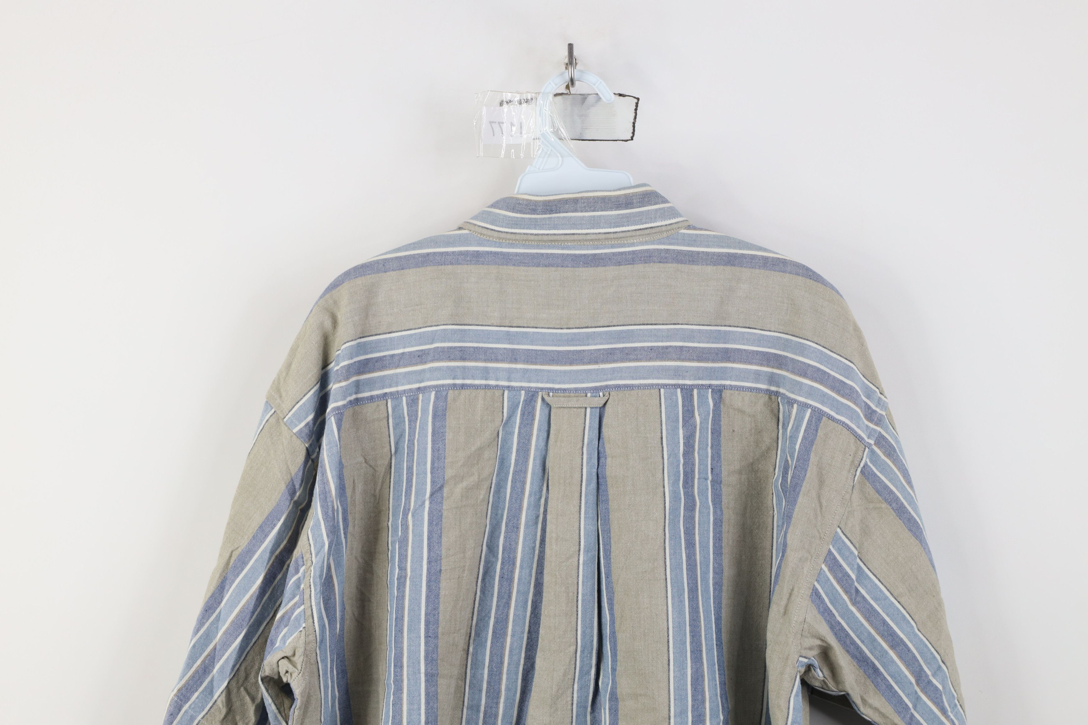 Vintage Vintage 90s Streetwear Block Short Sleeve Button Down Shirt Size US L / EU 52-54 / 3 - 11 Thumbnail