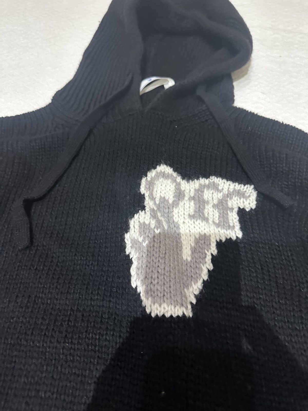 Off-White Off White hand off chuck knitwear hoodie Size US S / EU 44-46 / 1 - 4 Thumbnail