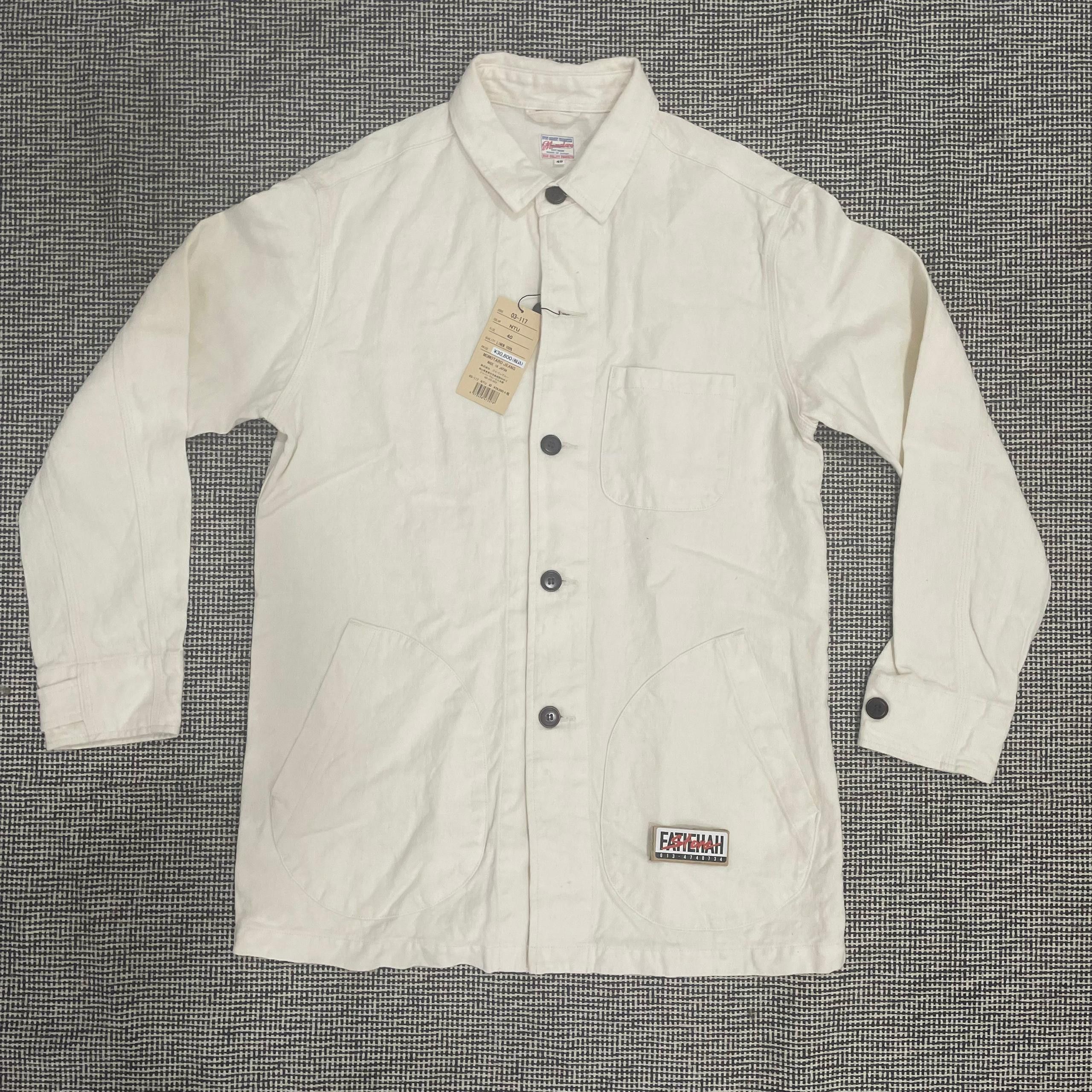 Momotaro Jeans Momotaro Linen Spring Coat Size US L / EU 52-54 / 3 - 1 Thumbnail