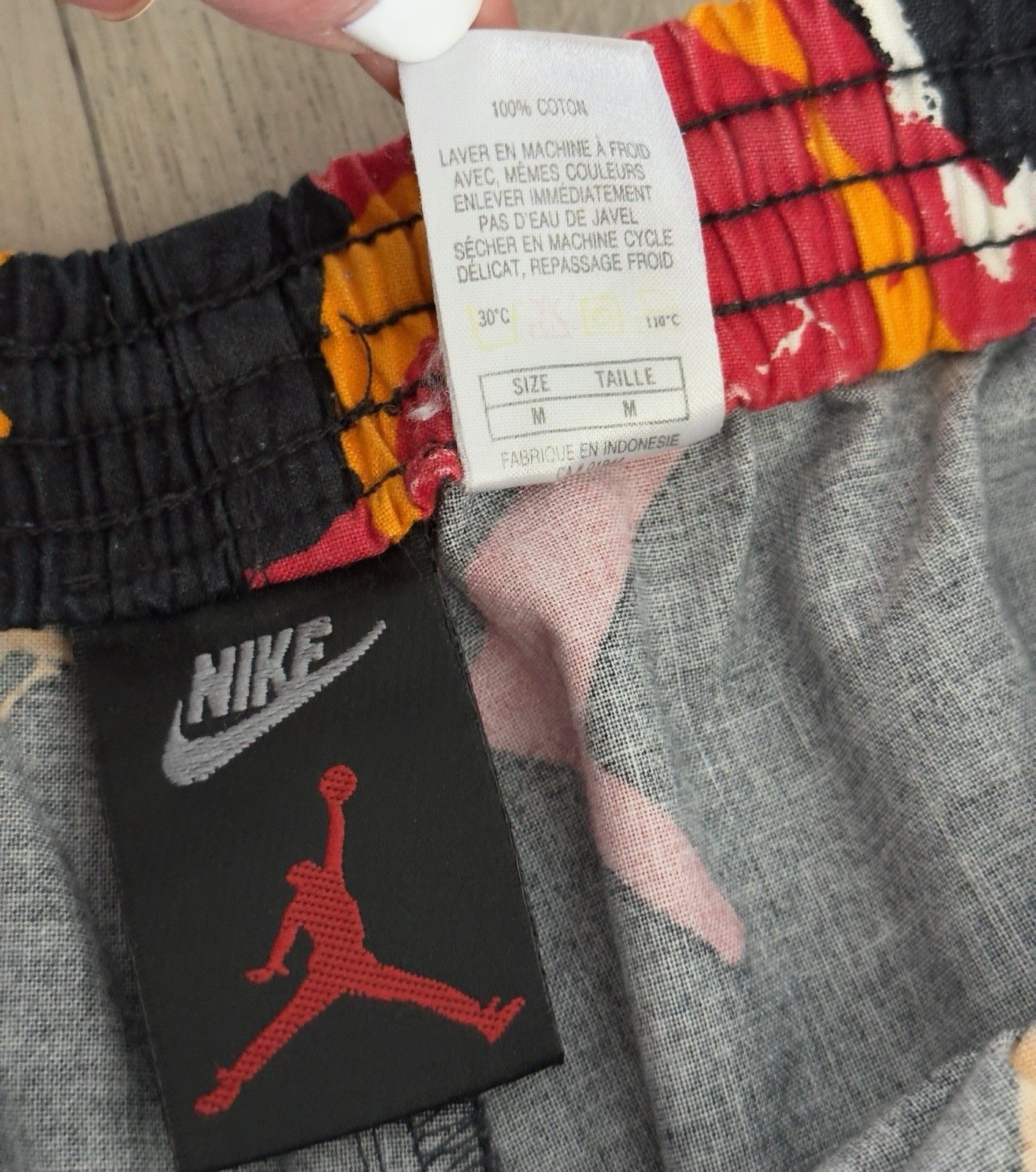 Nike Vintage Nike Shorts Men Jordan Barcelona Aqua Basketball Size US 32 / EU 48 - 13 Thumbnail