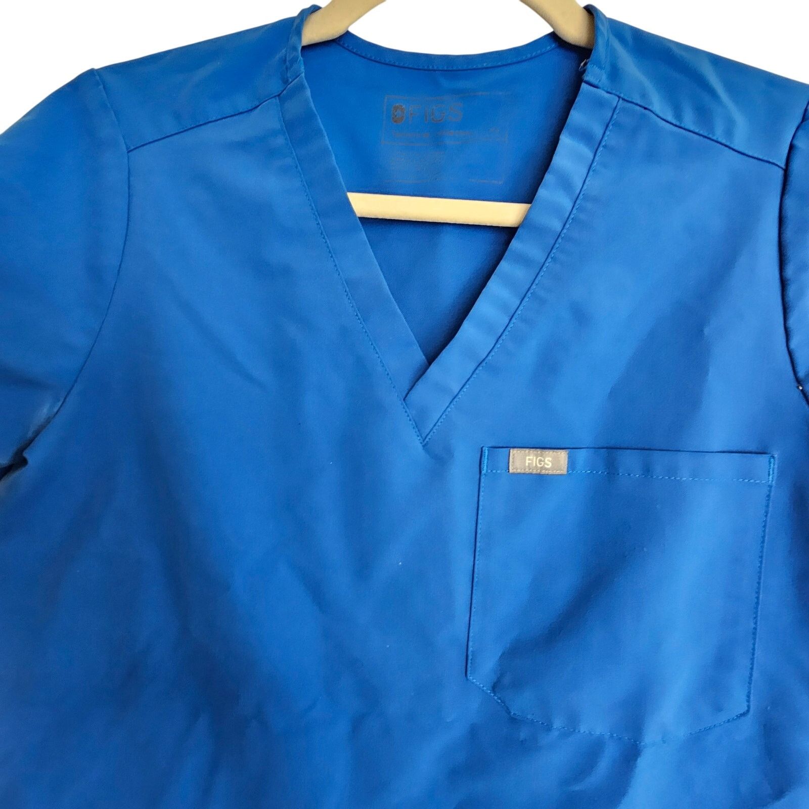 Figue FIgs Womens Catarina Scrub Top Uman Pants 2 Pc Set Size XS Size XS / US 0-2 / IT 36-38 - 2 Thumbnail