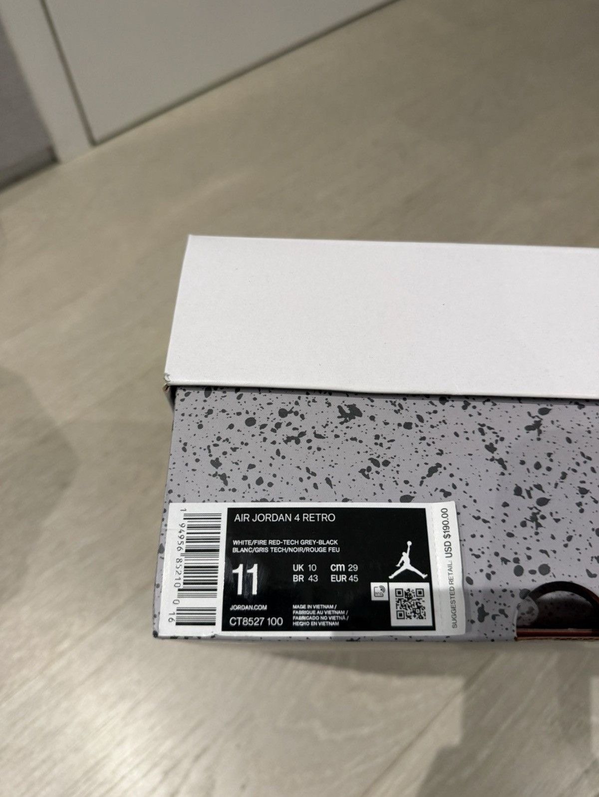Jordan Brand Jordan 4 Retro 'Oreo’ size 11. Size US 11 / EU 44 - 5 Thumbnail