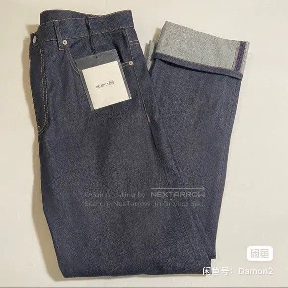 Helmut Lang HELMUT LANG Turn Up Men’s jeans Size US 29 - 3 Thumbnail