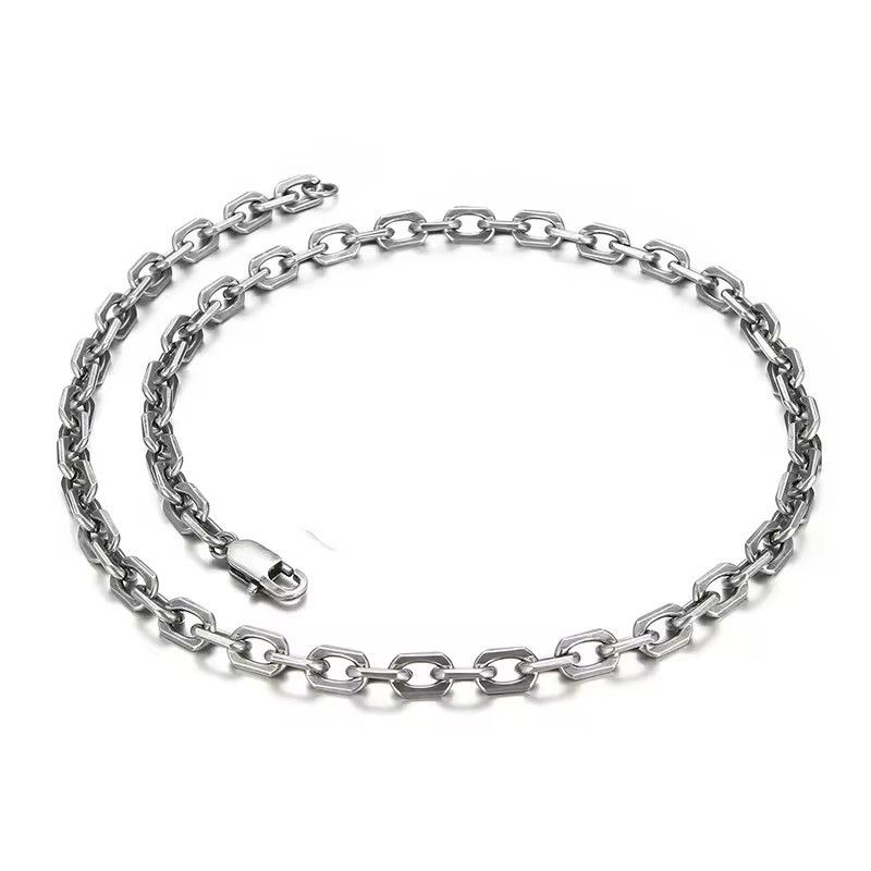 Other Silver chain necklace steel Size ONE SIZE - 2 Thumbnail