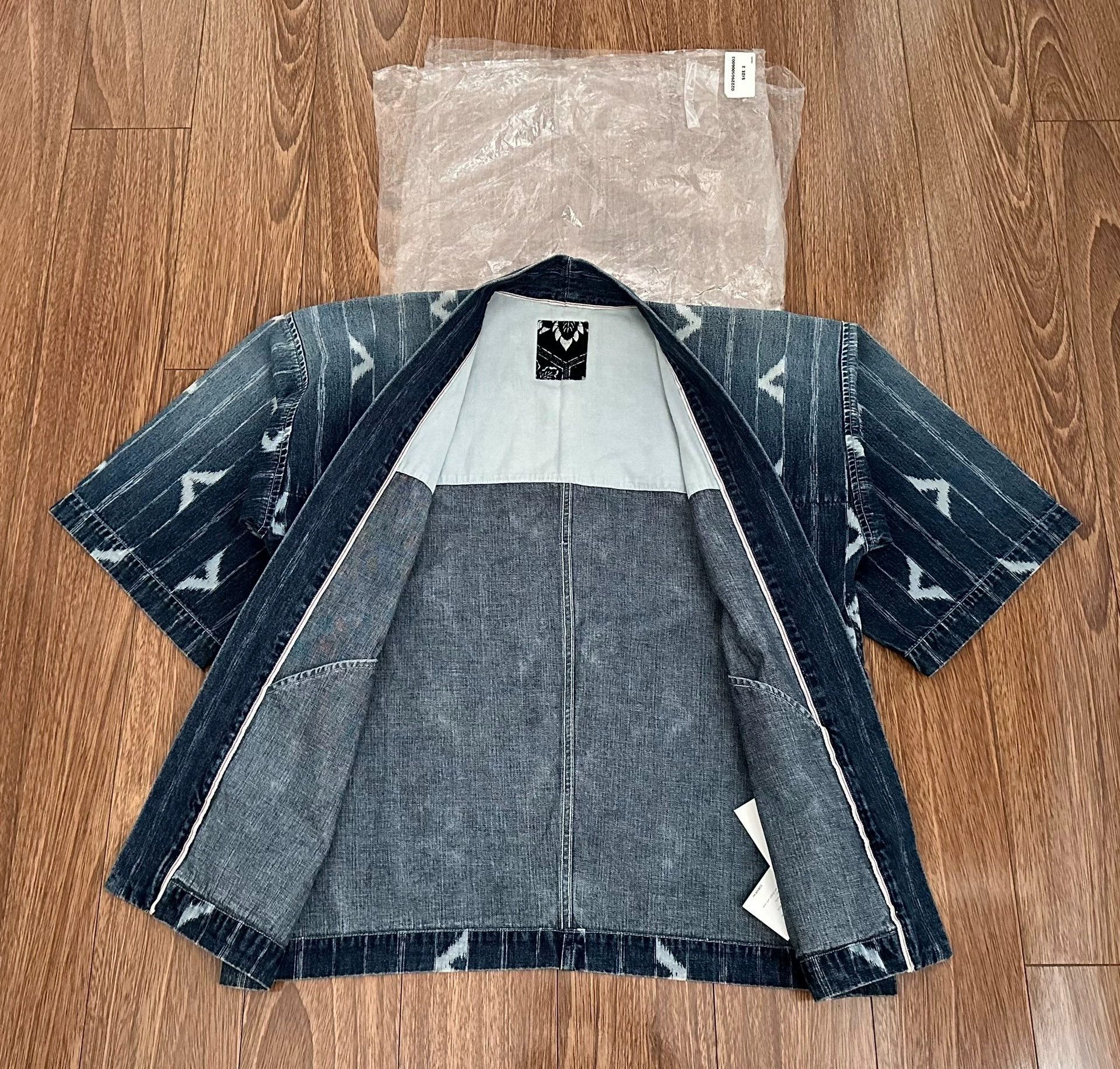 Visvim VISVIM ICT HAPPI WABASH DMGD Denim Discharge Washed 22SS 2 Size US M / EU 48-50 / 2 - 3 Thumbnail