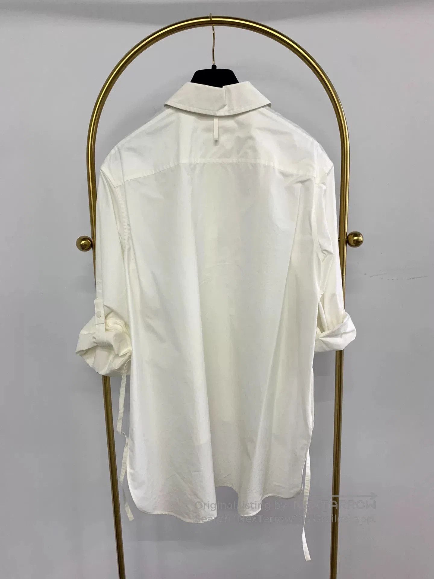 Hermes Hermes White Waistcoat Shirt Size 36. Size US M / EU 48-50 / 2 - 3 Thumbnail